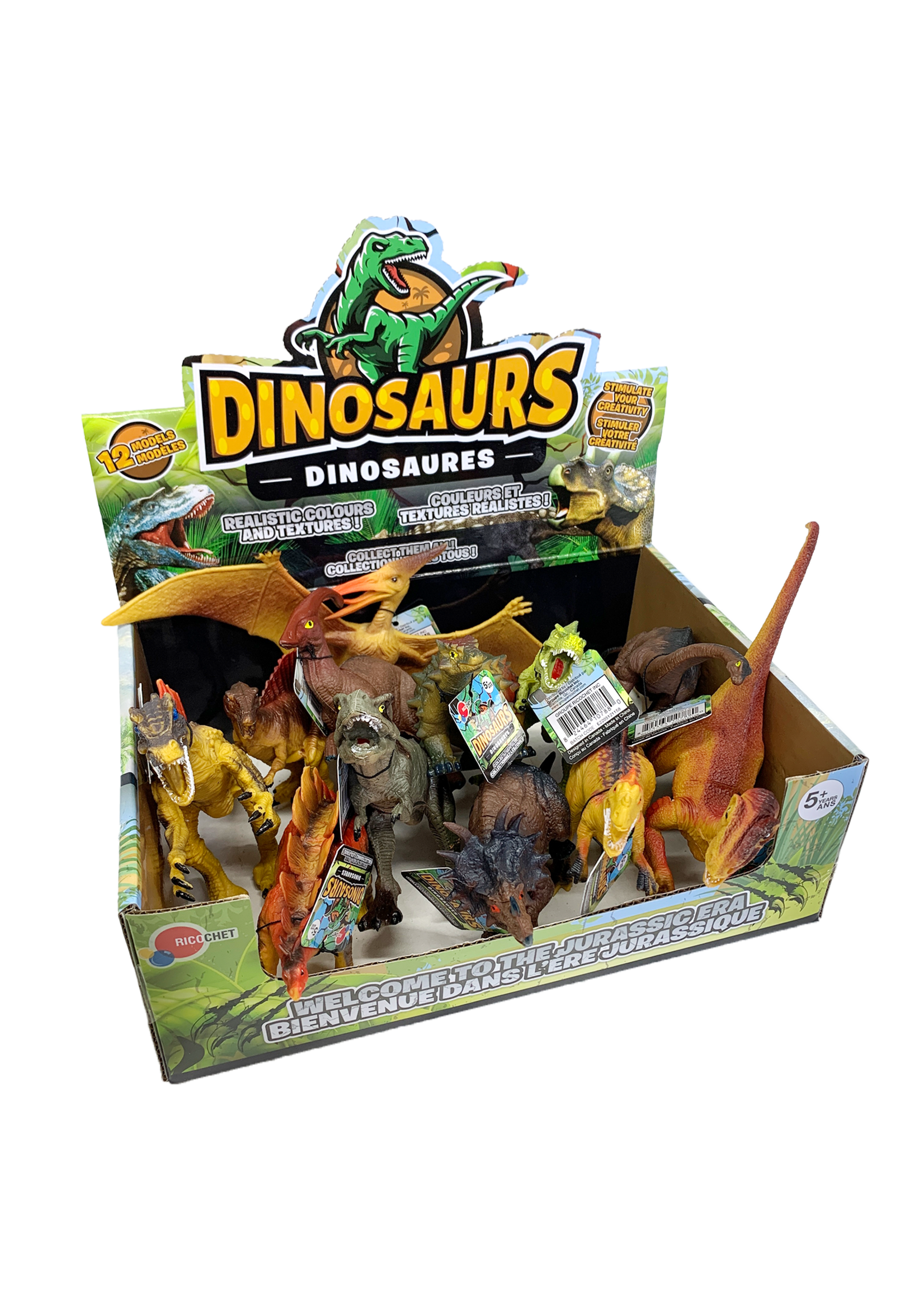 Ricochet Dinosaurs - 12 models