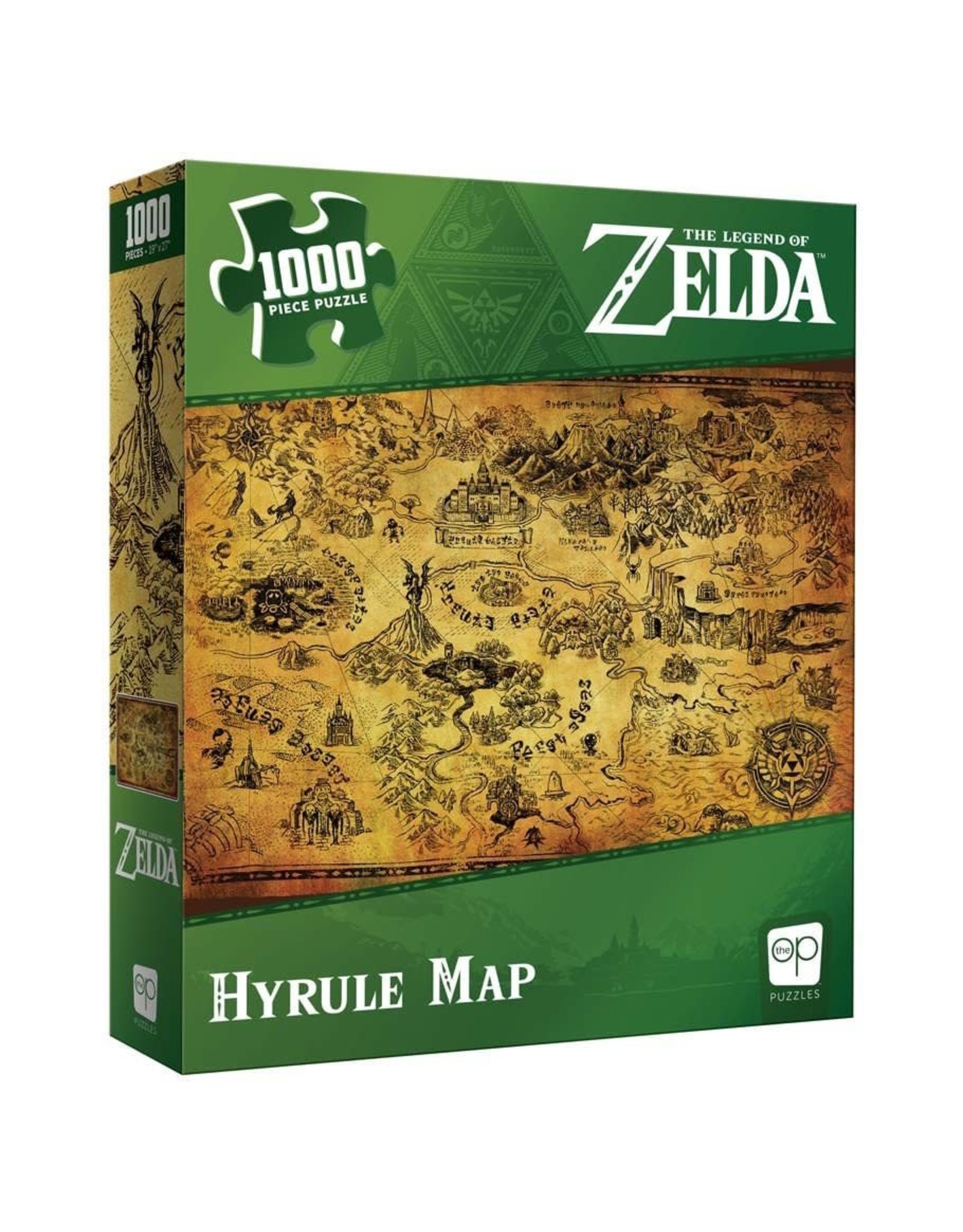 The OP Casse-tête 1000 pcs - Zelda Hyrules Map