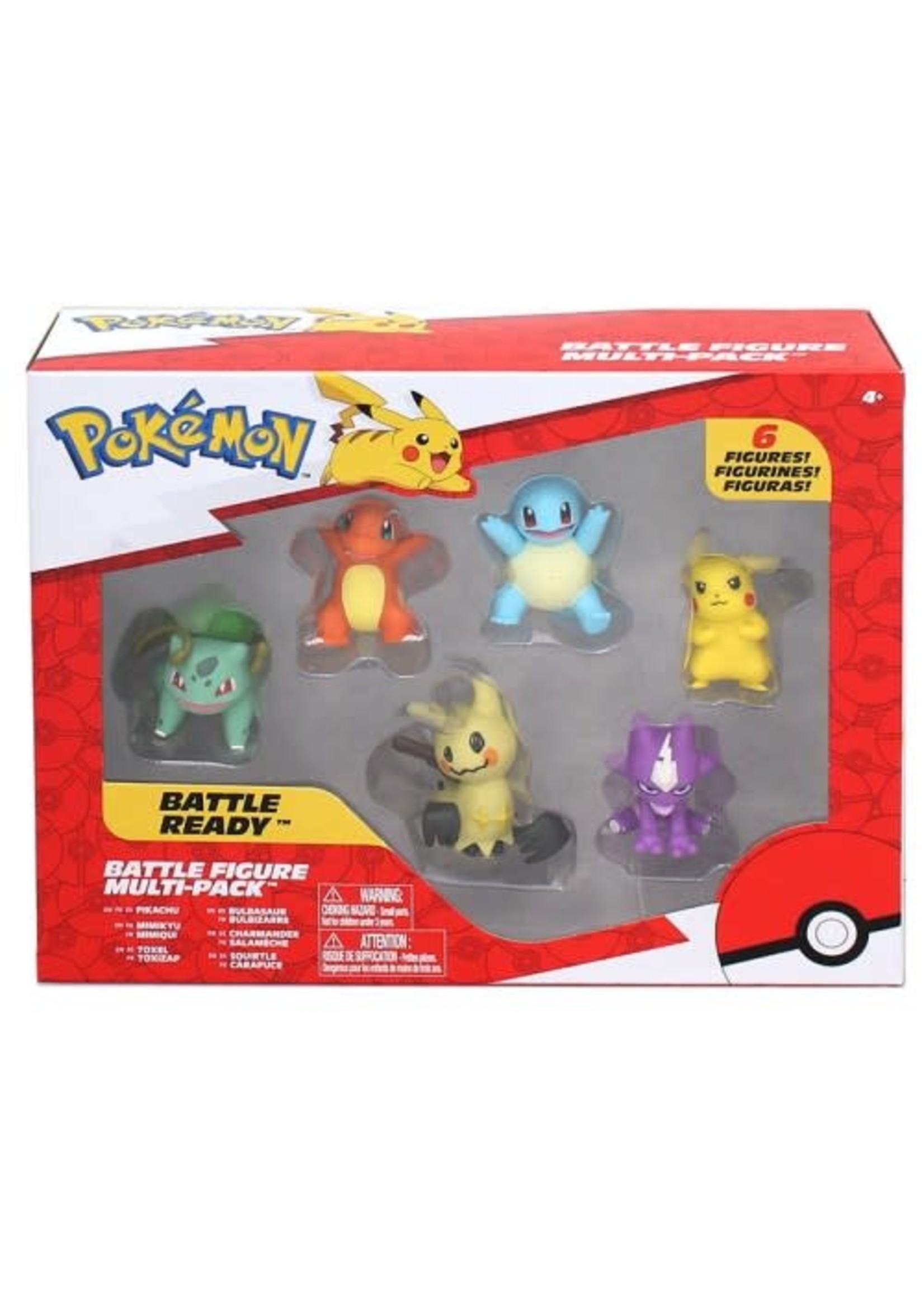 Jazwares Pokémon - Battle Figure Multi Pack