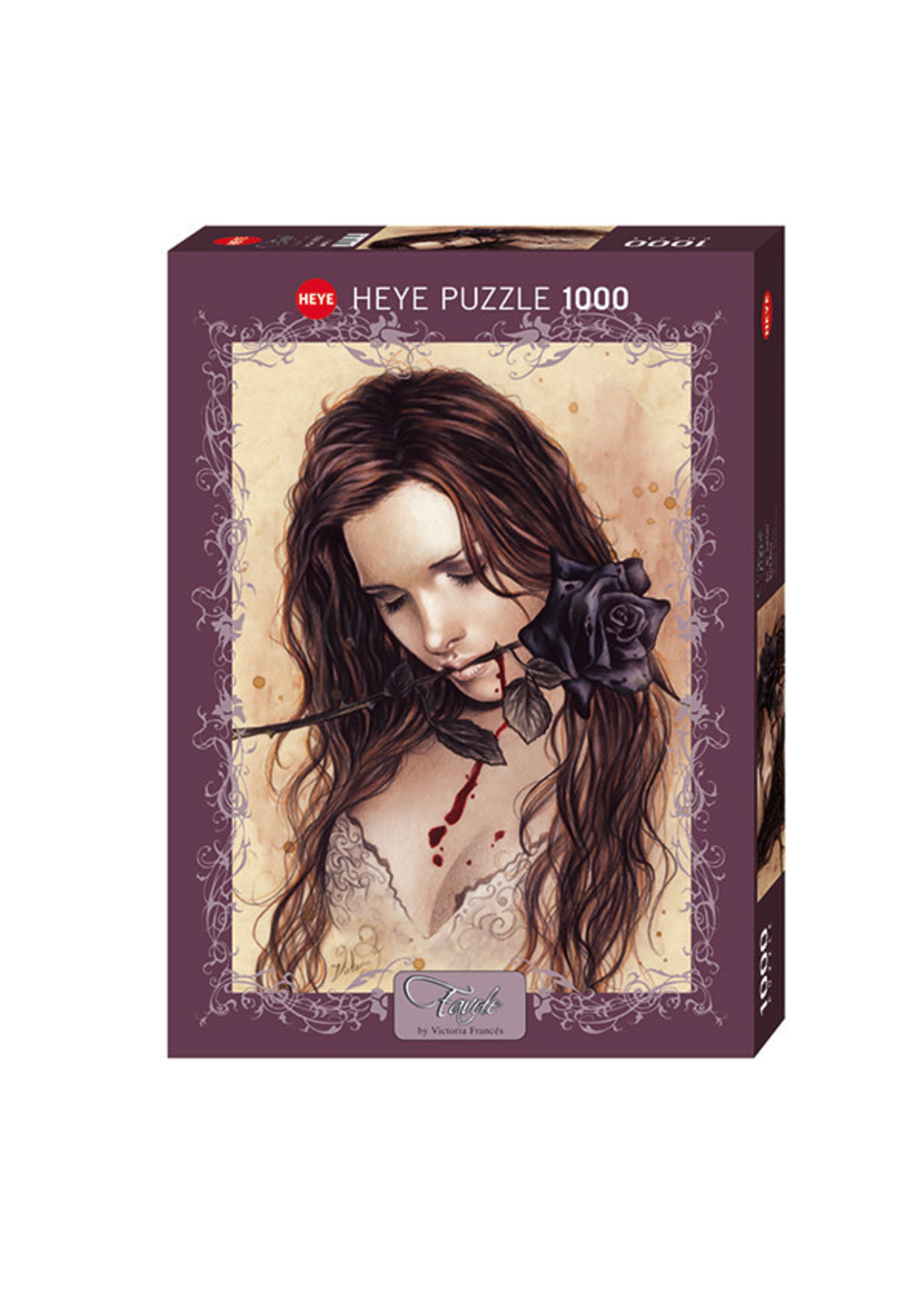 Heye Casse-Tête Heye 1000 pcs - Dark rose