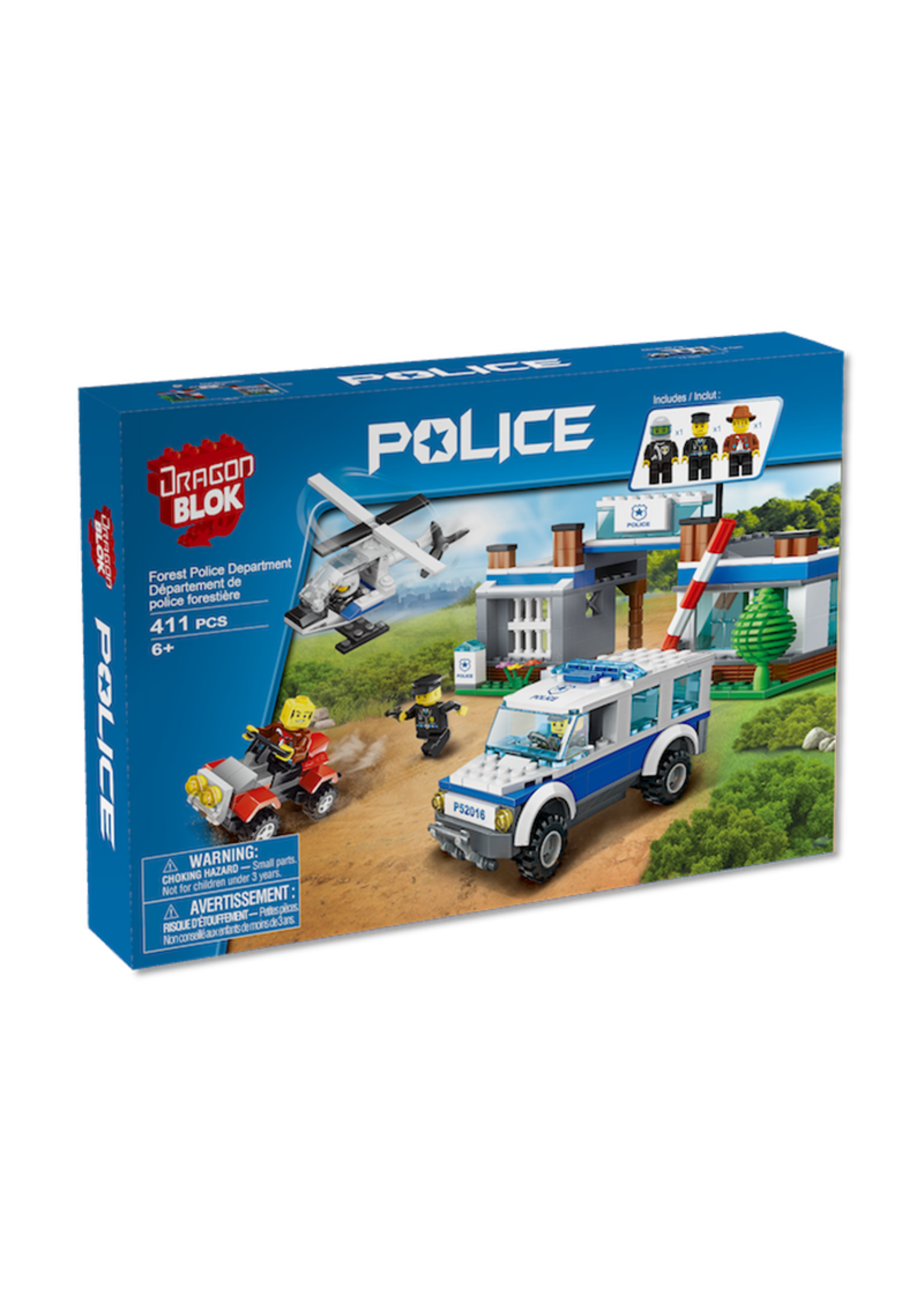 Dragon blok Dragon blok - Forest Police Department - 411 pcs