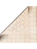 Chessex Chessex - 1" Hex/Sq 2 sided Battlemat