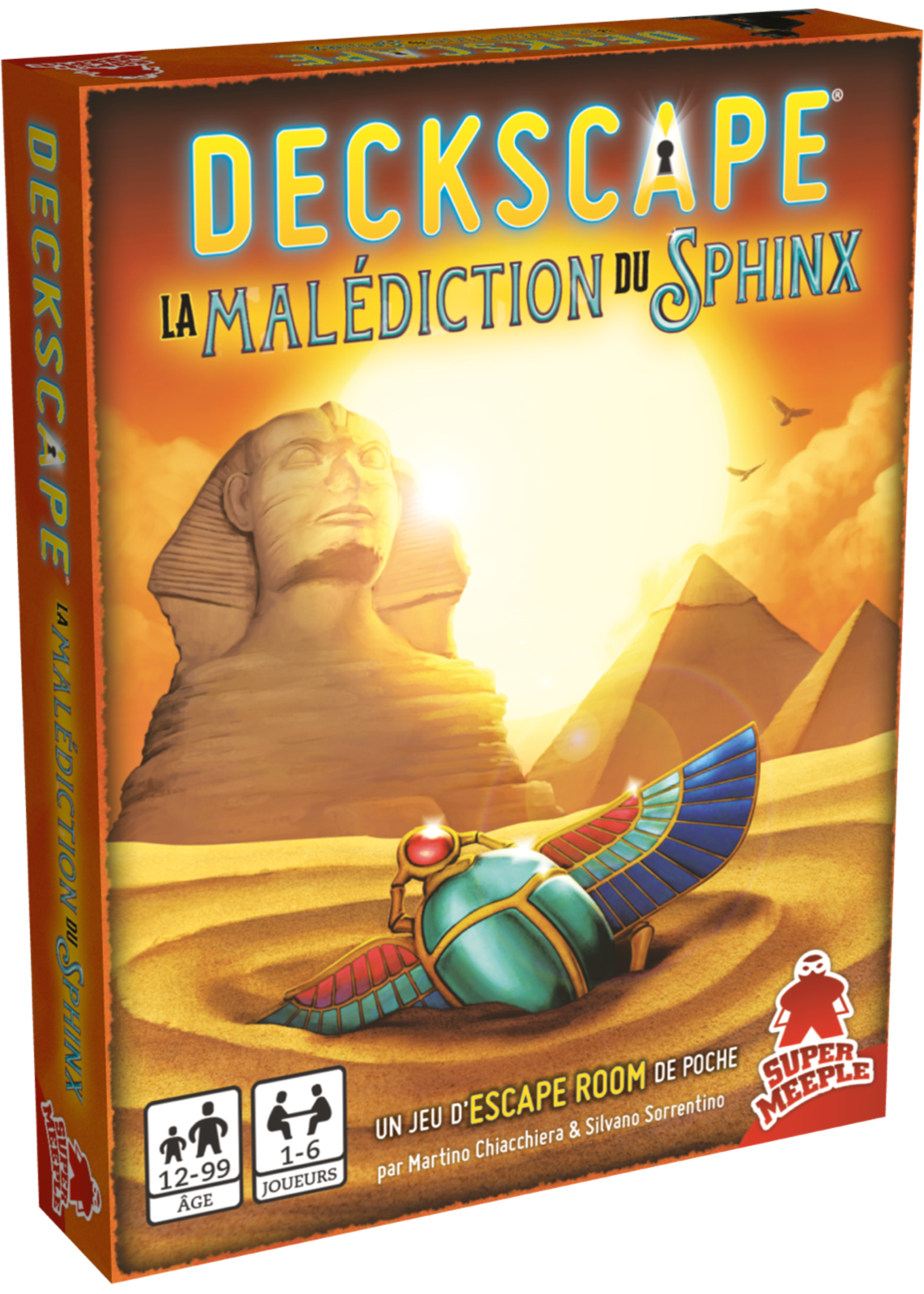 dV giochi Deckscape - La Malédiction du Sphinx