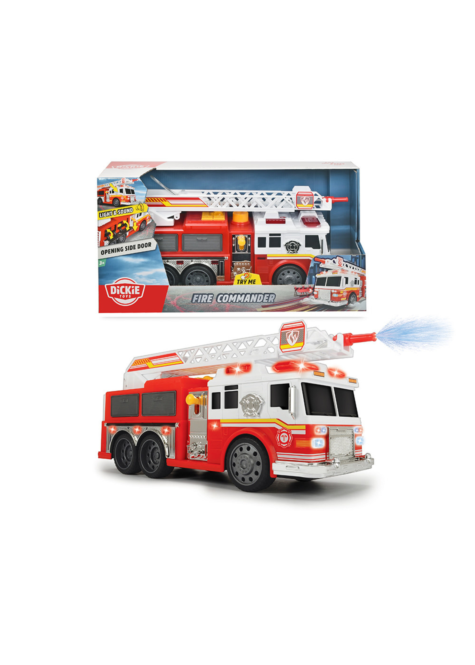 Dickie Toys Camion de pompier Sons et lumières