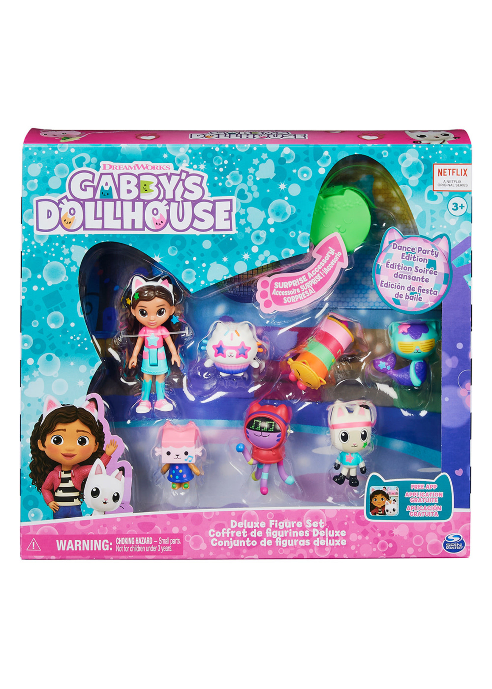 Spin Master Gabby's Dollhouse - Coffret de figurines Deluxe