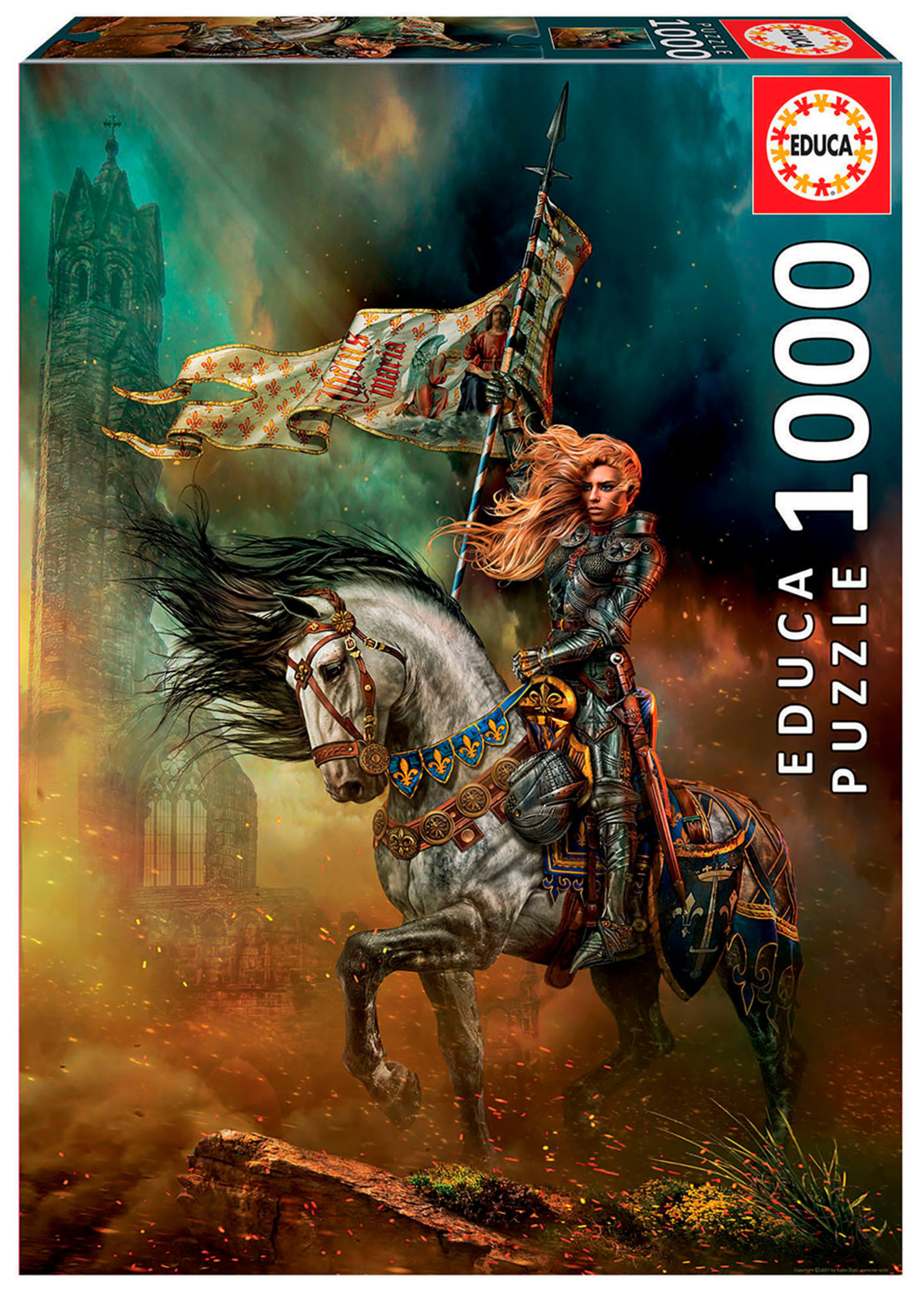 educa Casse-tête Educa 1000 pcs Jeanne d'Arc