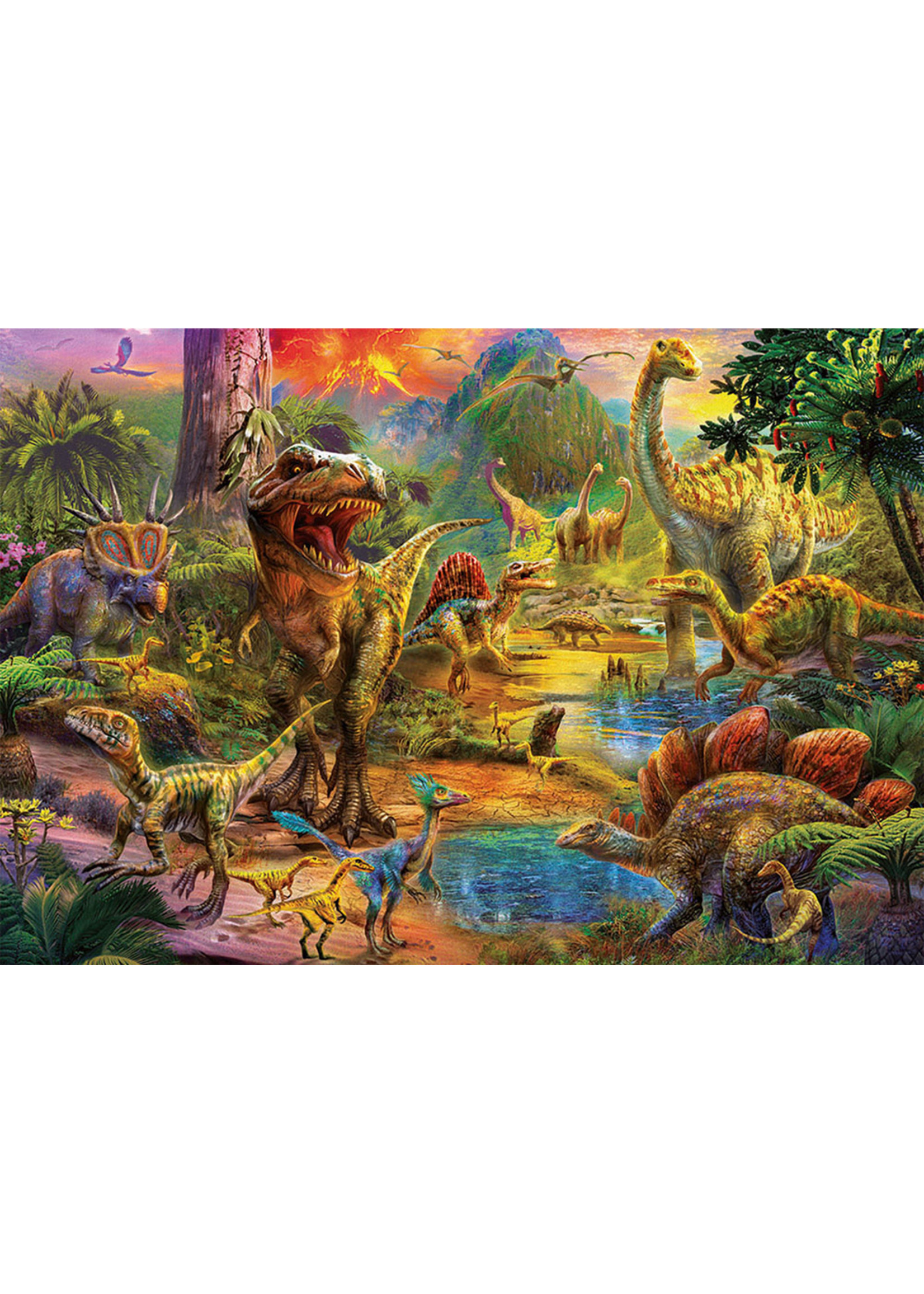 educa Casse-tête Educa 1000 pcs Terre de dinosaures