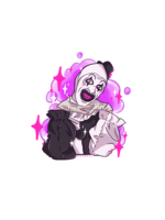 Aranyani Sticker Aranyani 8cm -Art the clown