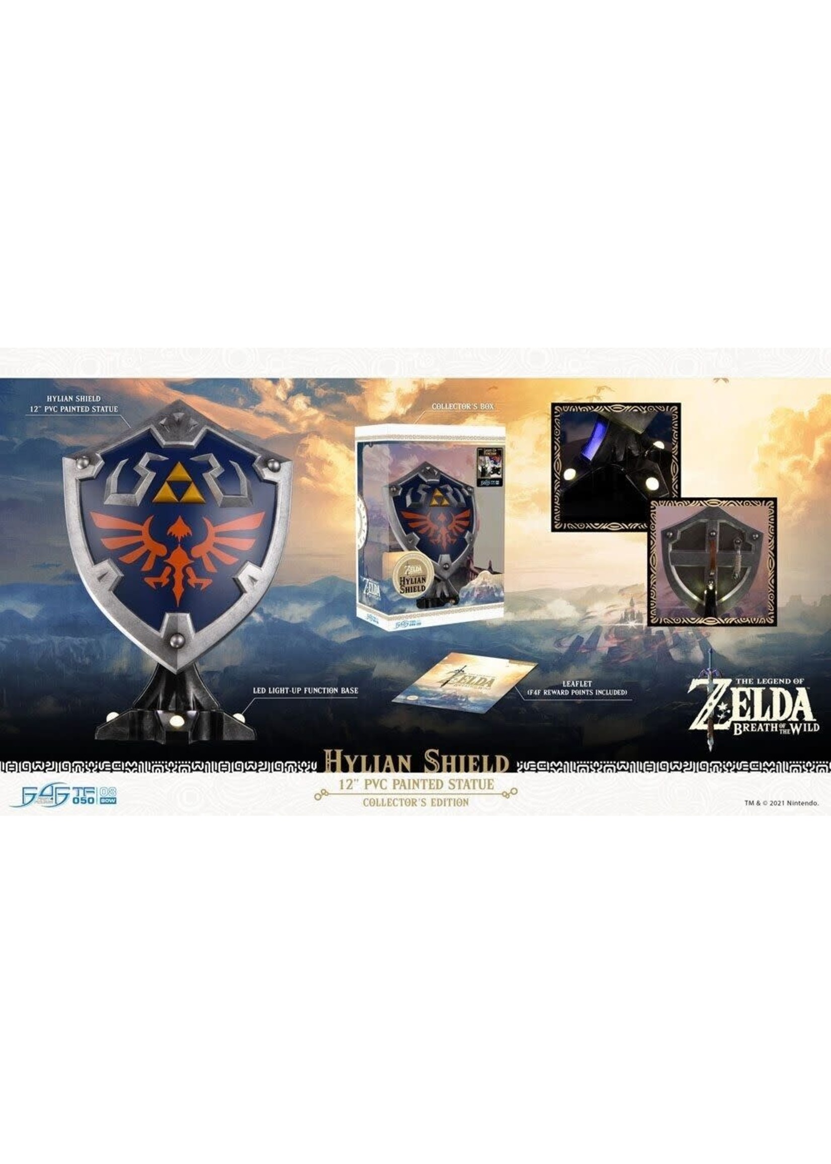 BAG first picture Zelda Breath of the Wild - Hylian Shield 12''