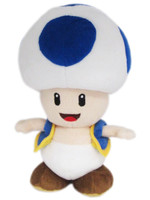 Nintendo Super Mario - Blue toad plush