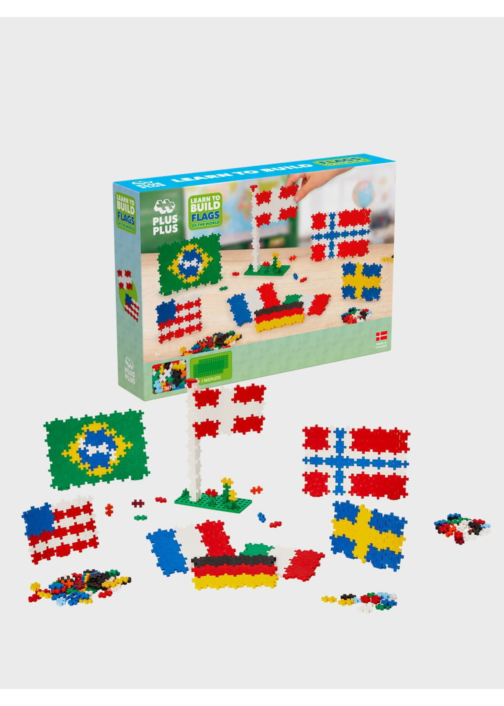 Plus Plus #Plus Plus Learn to build - Flags of the world