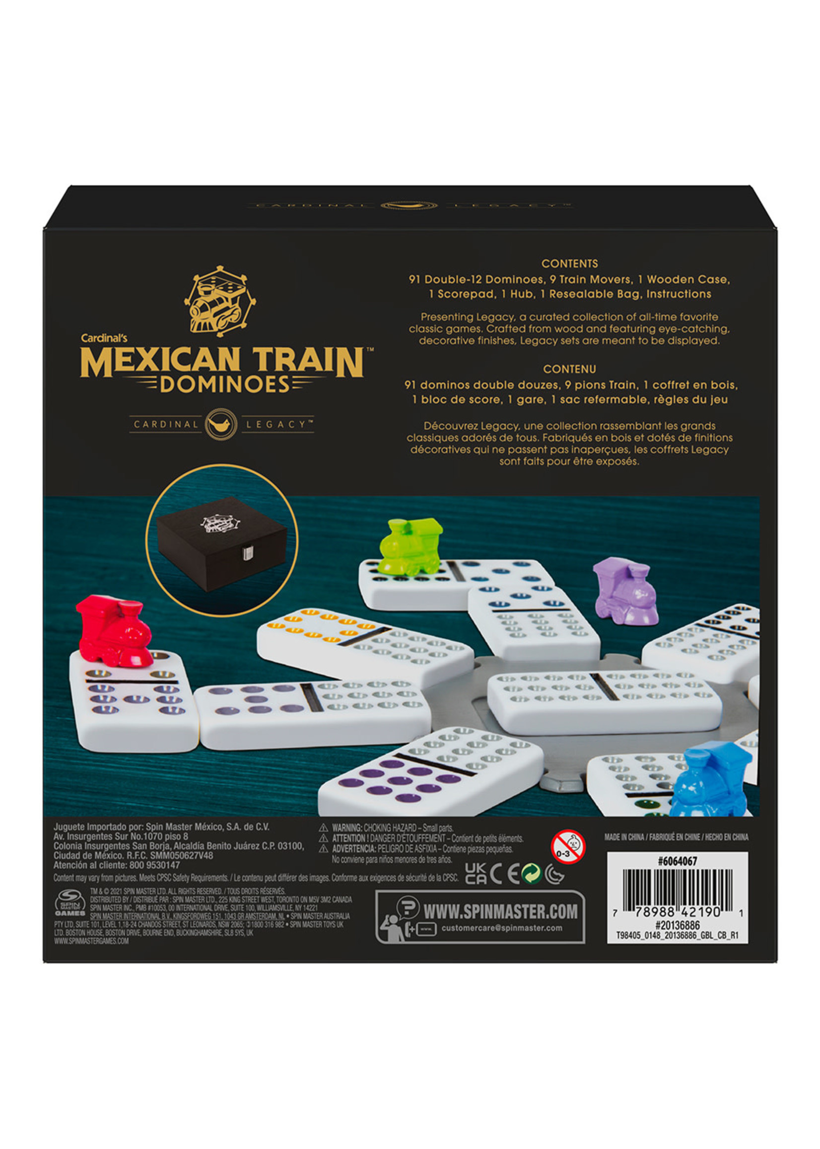 Spin Master Deluxe Mexican train Dominoes
