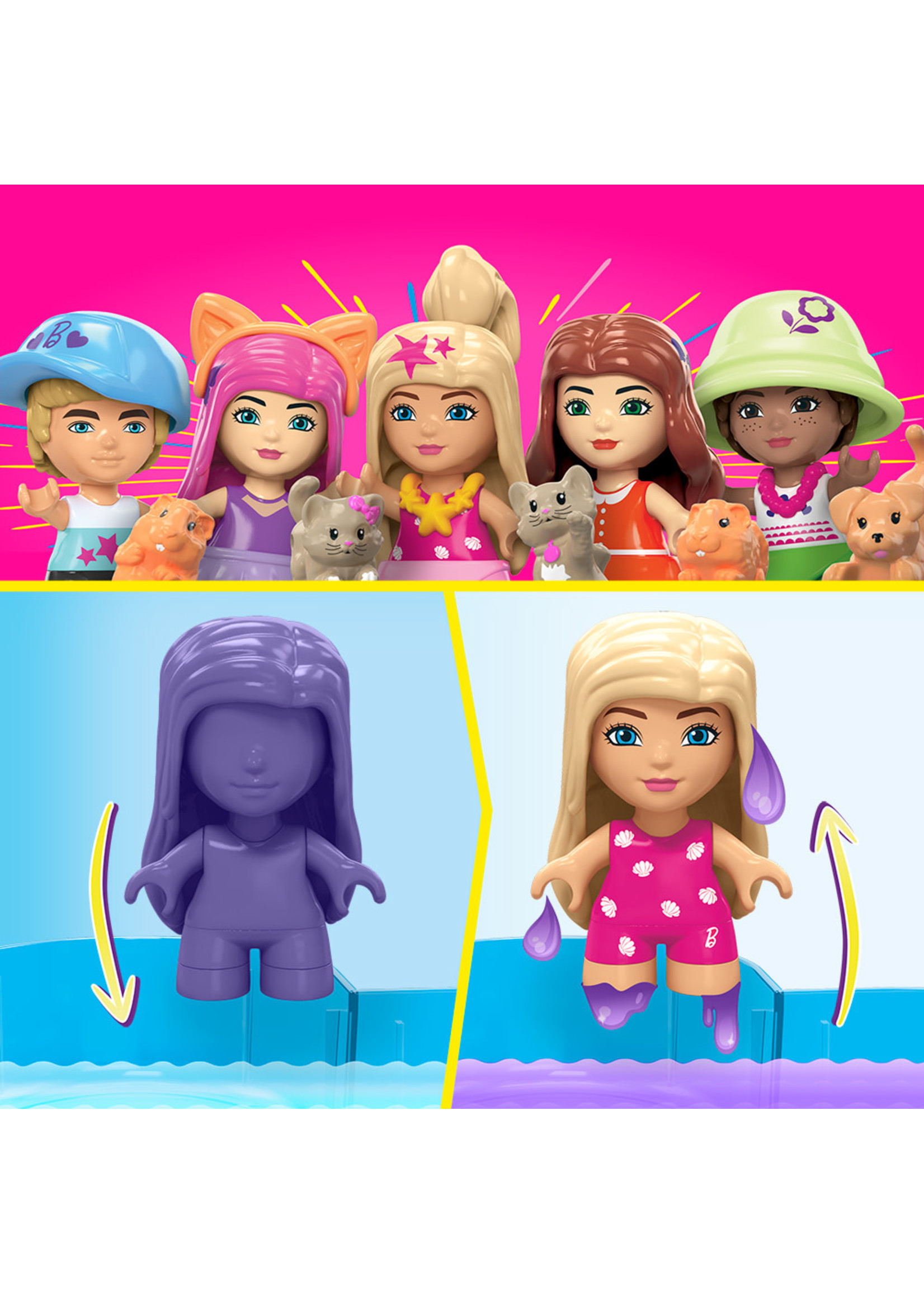 Mattel Mega Barbie - Color Reveal - Maison de Rêve