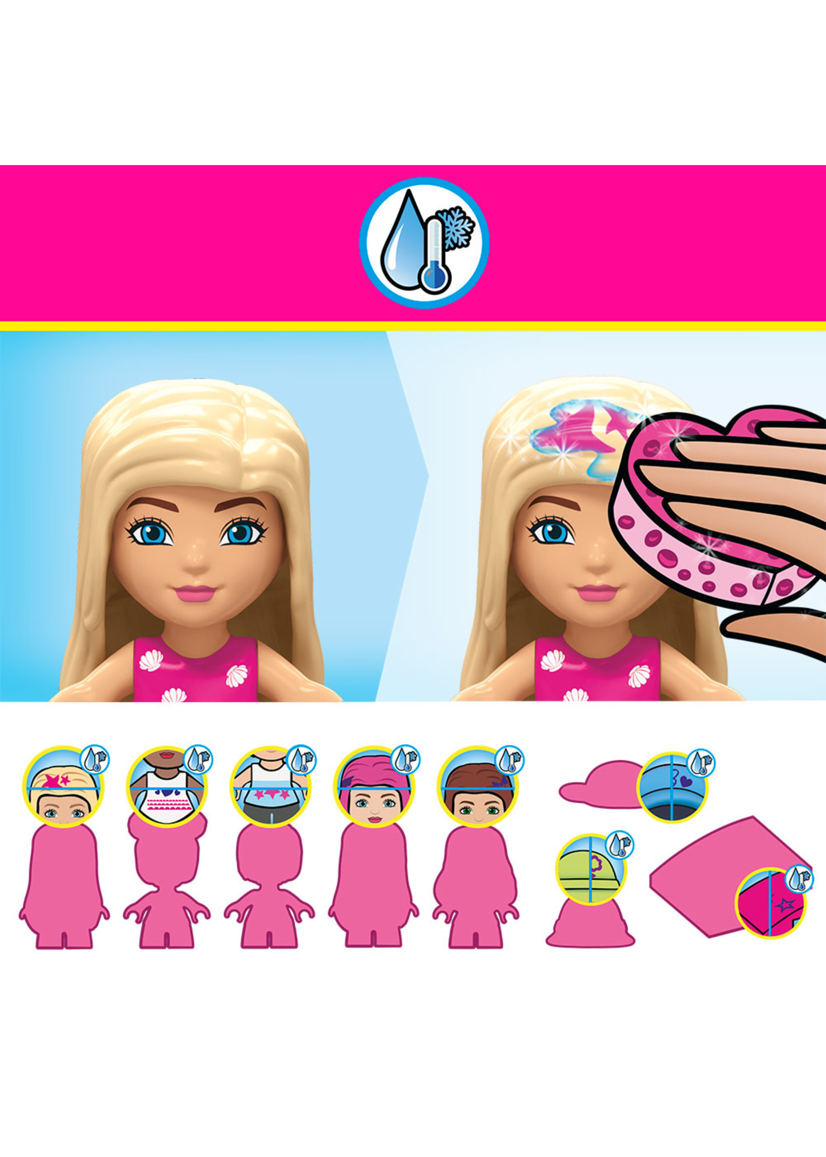 Mattel Mega Barbie - Color Reveal - Maison de Rêve