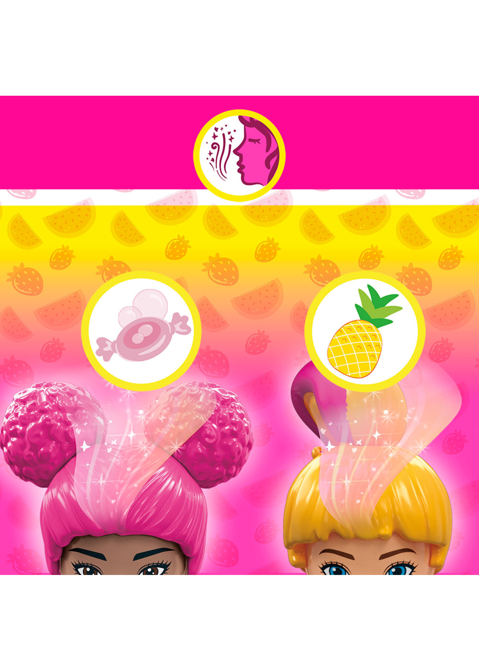 Mattel Mega Barbie - Color Reveal Scent - Train 'n wash pets