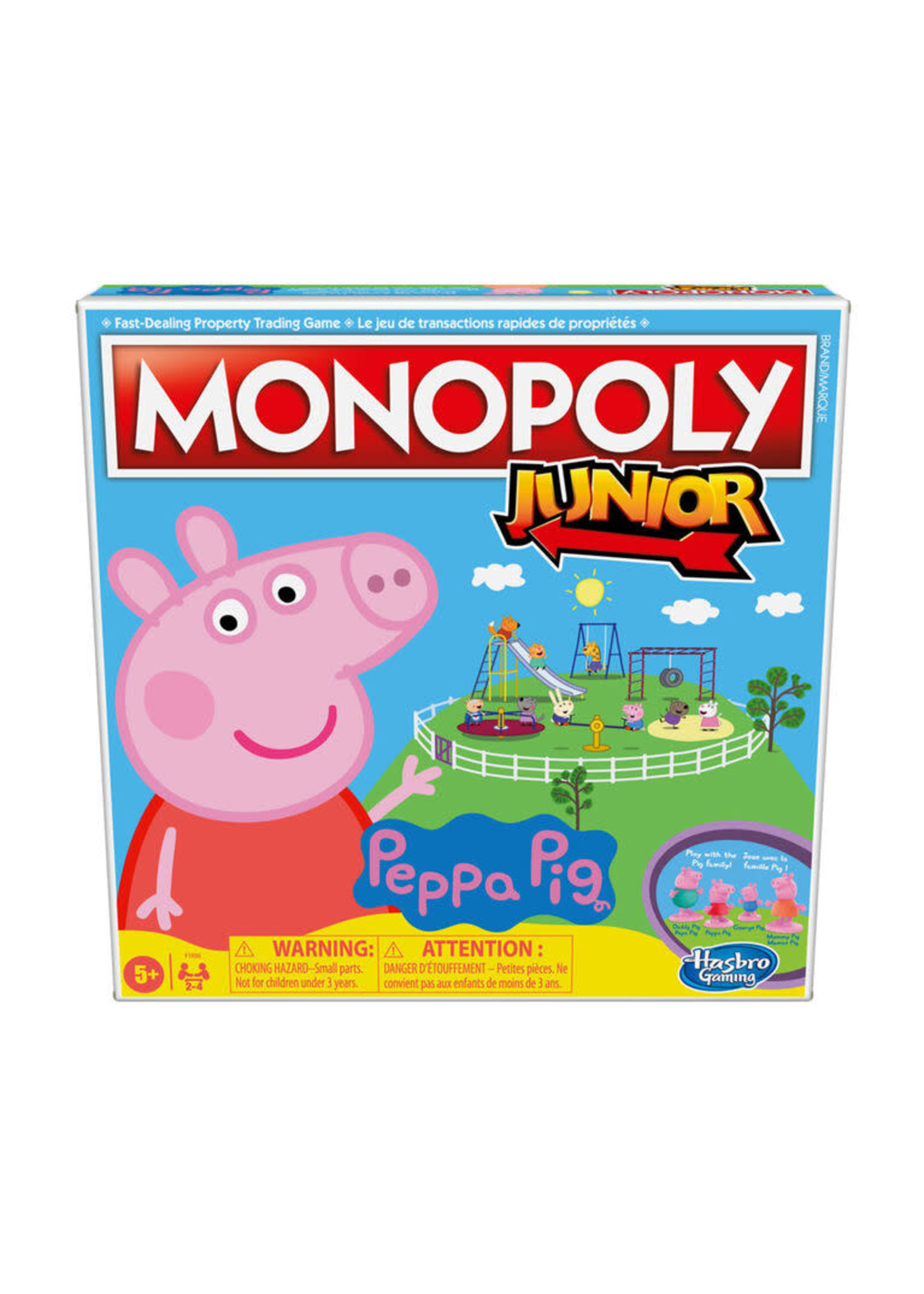 Hasbro Monopoly junior - Peppa Pig (Bilingue)