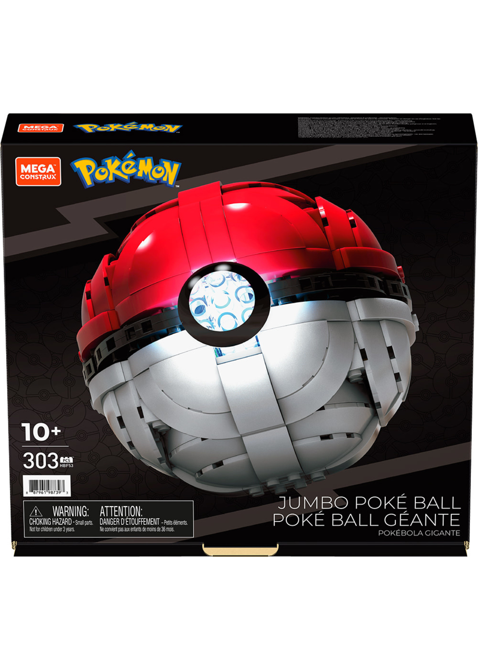 Mattel Mega Construx - Pokémon jumbo pokéball