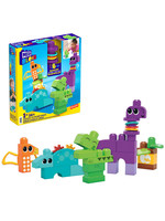 Mega bloks Mega Bloks Sensorielles - Dinos couic et croq' 24pcs