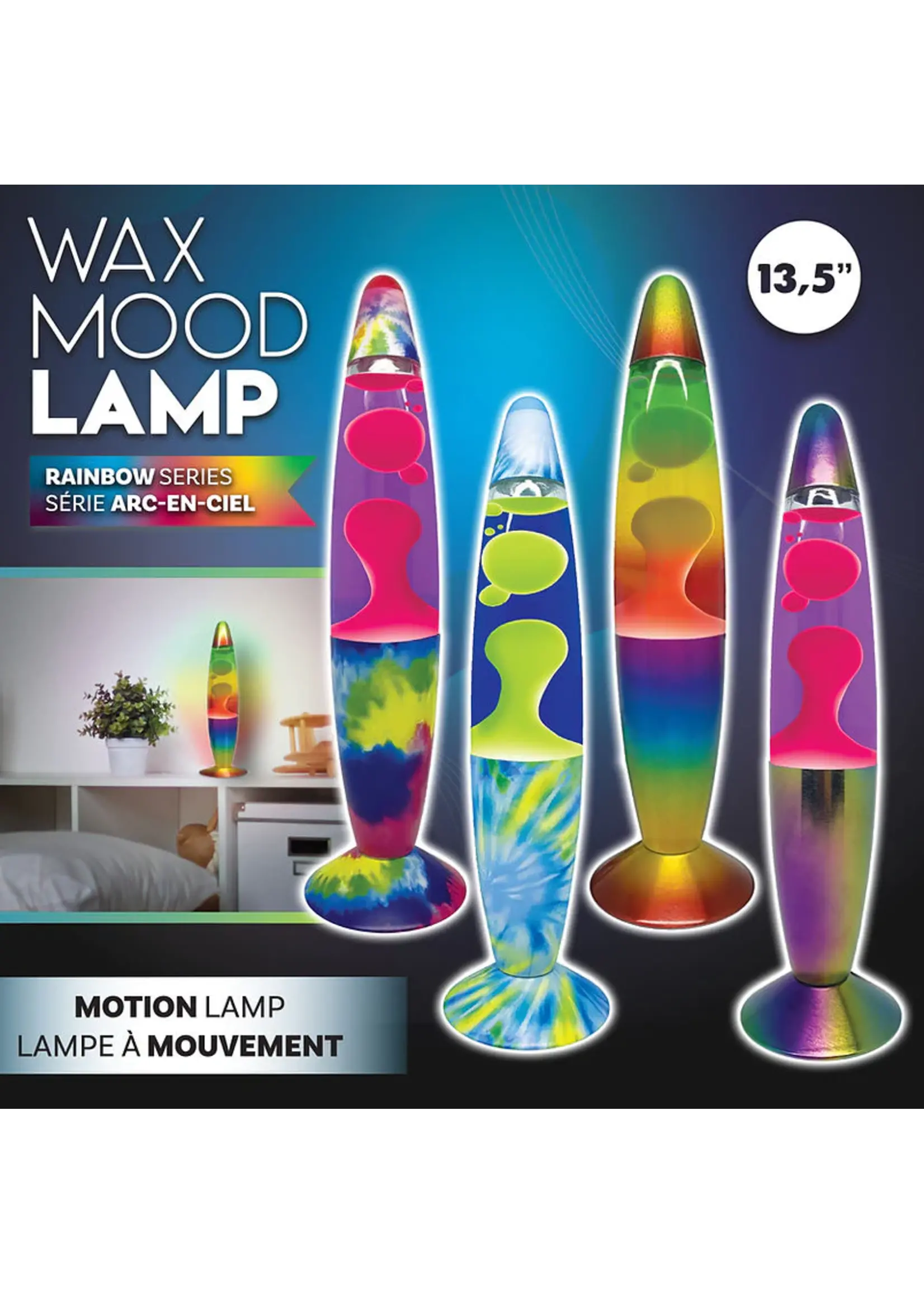 Ricochet Wax Mood Rainbow Lamp - 16''