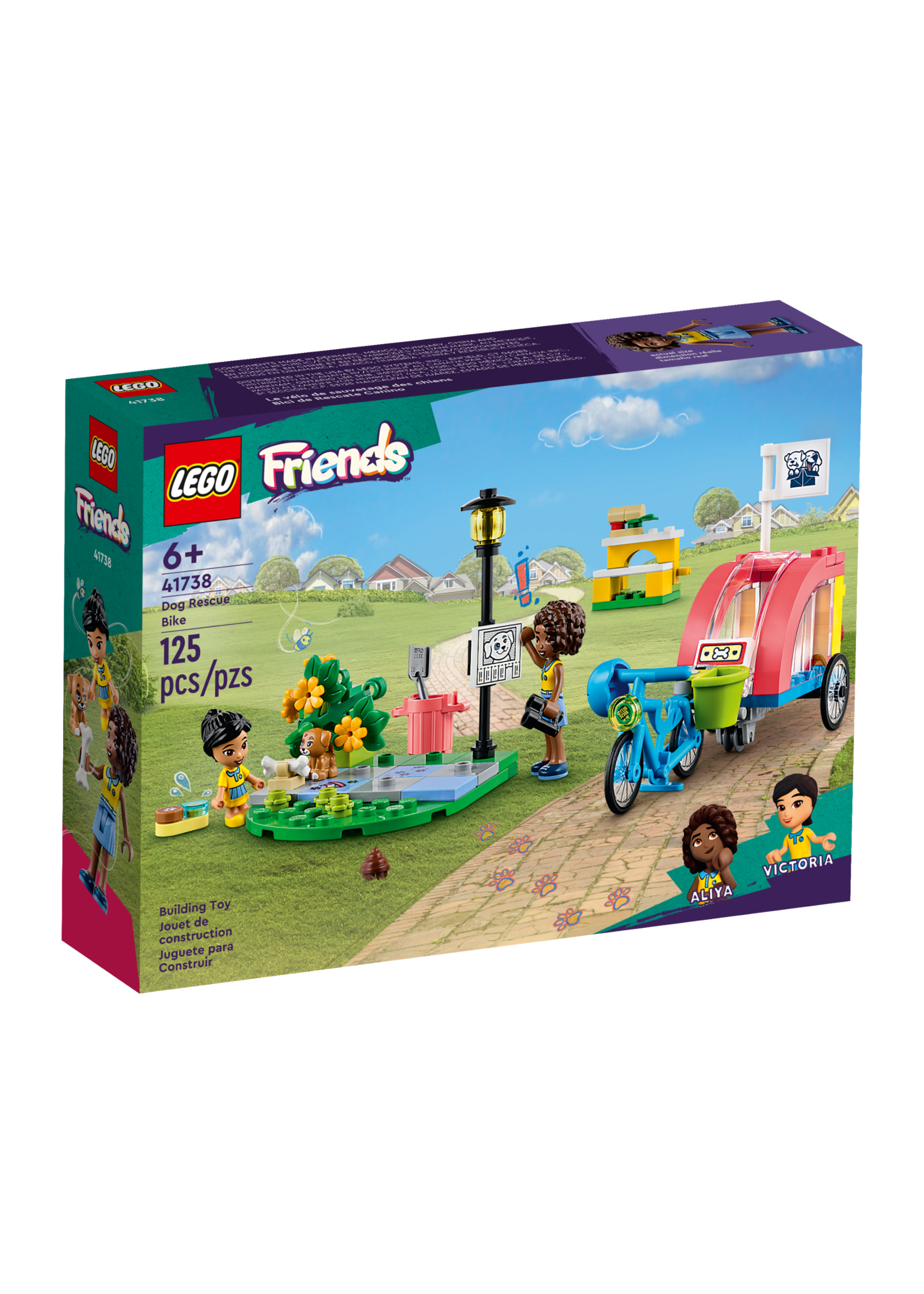 LEGO Friends - Vélo de sauvetage de chiens