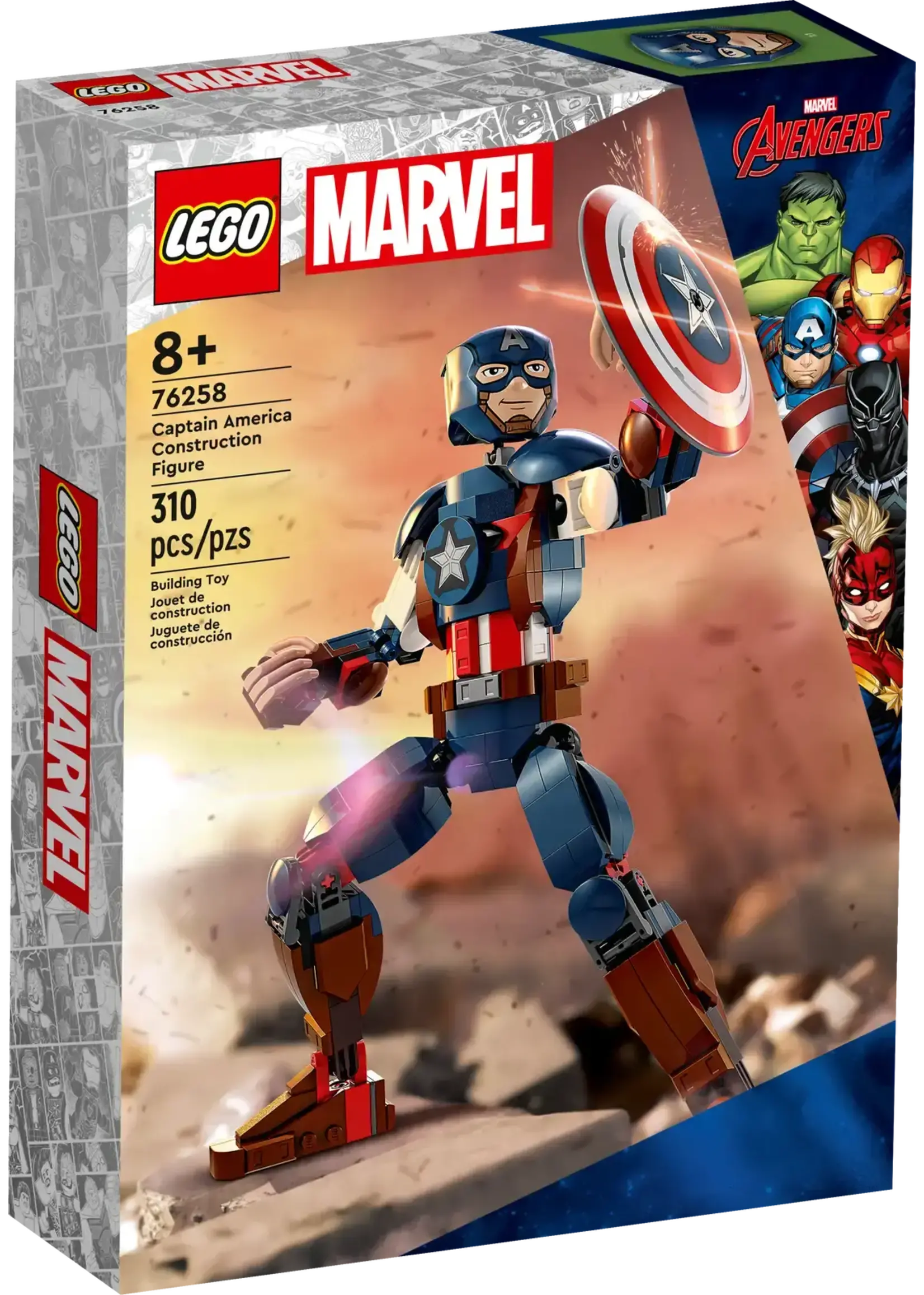 LEGO LEGO - Marvel - Figurine Capitaine America