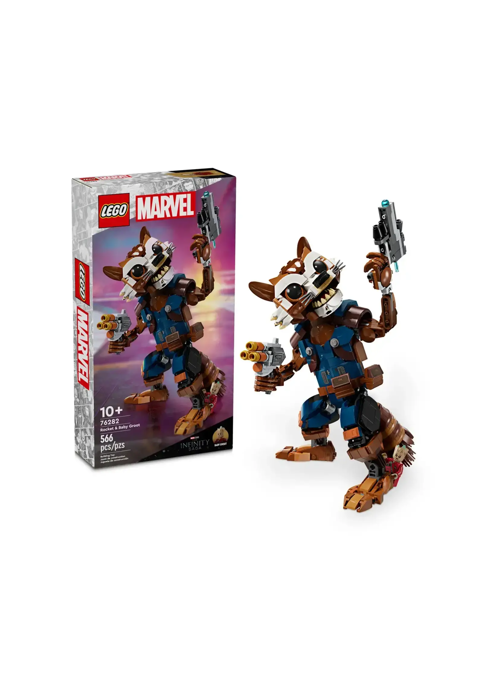Groot and rocket lego hotsell