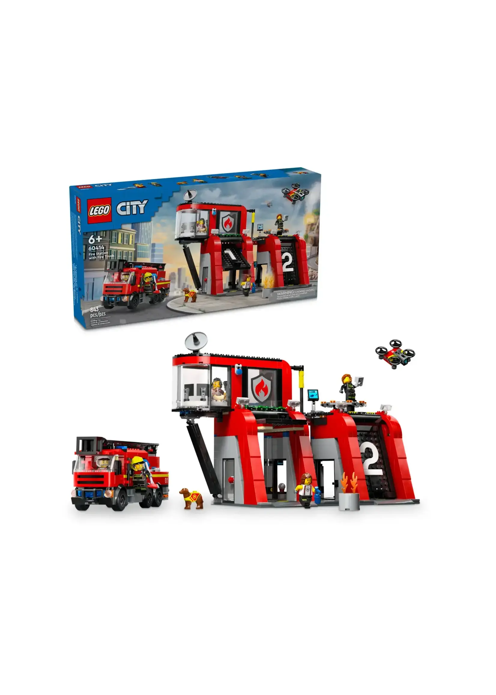 LEGO LEGO - City - Fire Station with Fire Truck