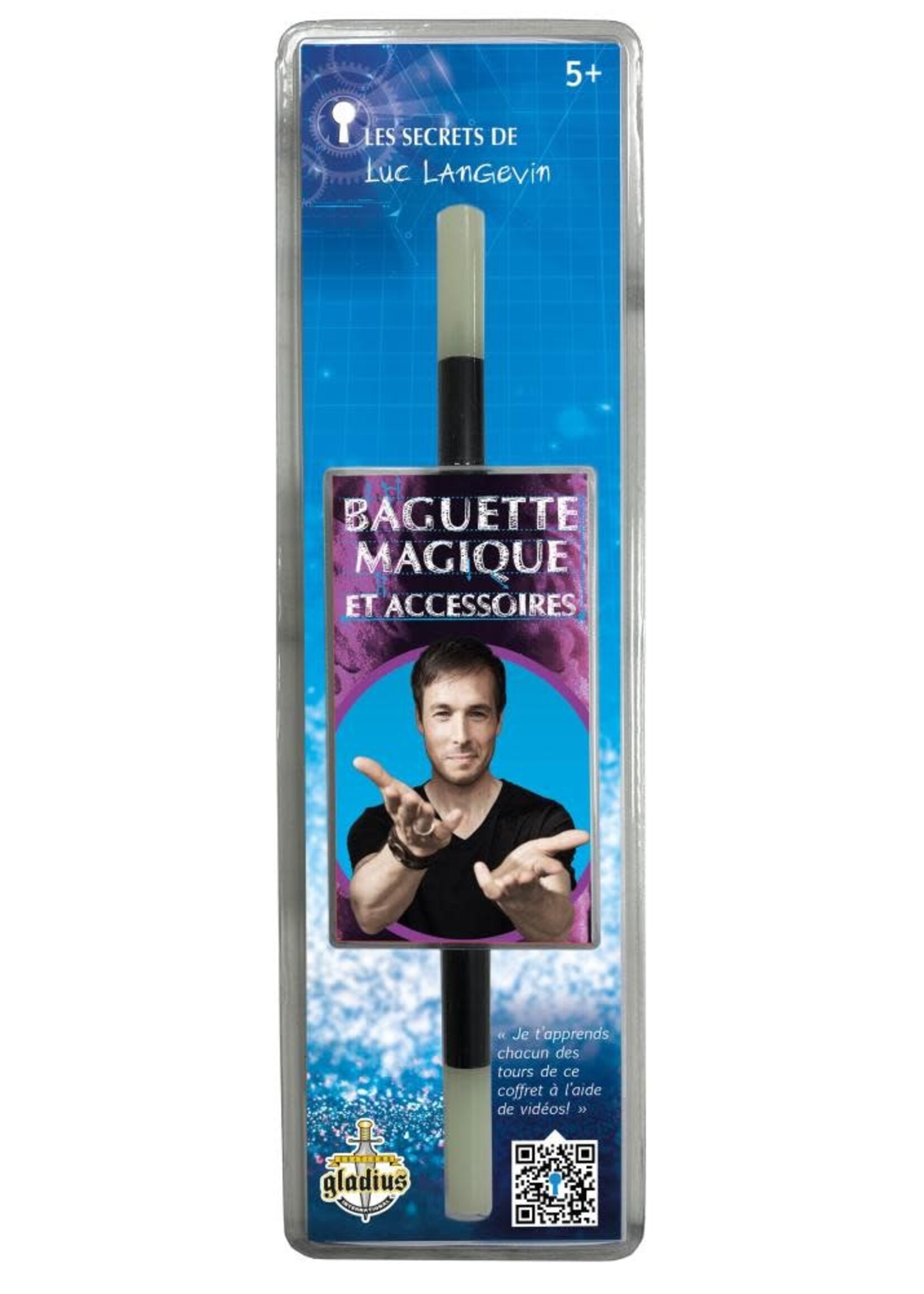 Gladius LES SECRETS DE LUC LANGEVIN  -  BAGUETTE MAGIQUE ET ACCESSOIRES