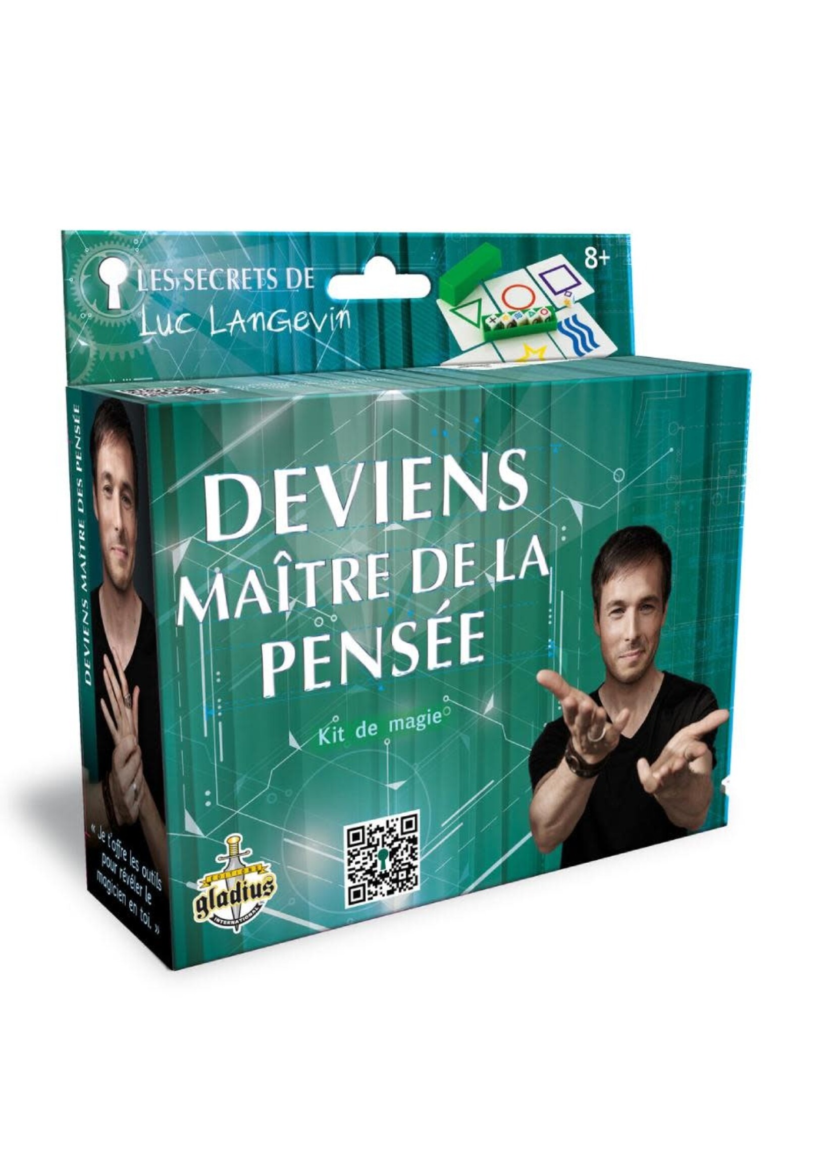 Gladius LES SECRETS DE LUC LANGEVIN  -  DEVIENS MAÎTRE DE LA PENSÉE - KIT DE MAGIE
