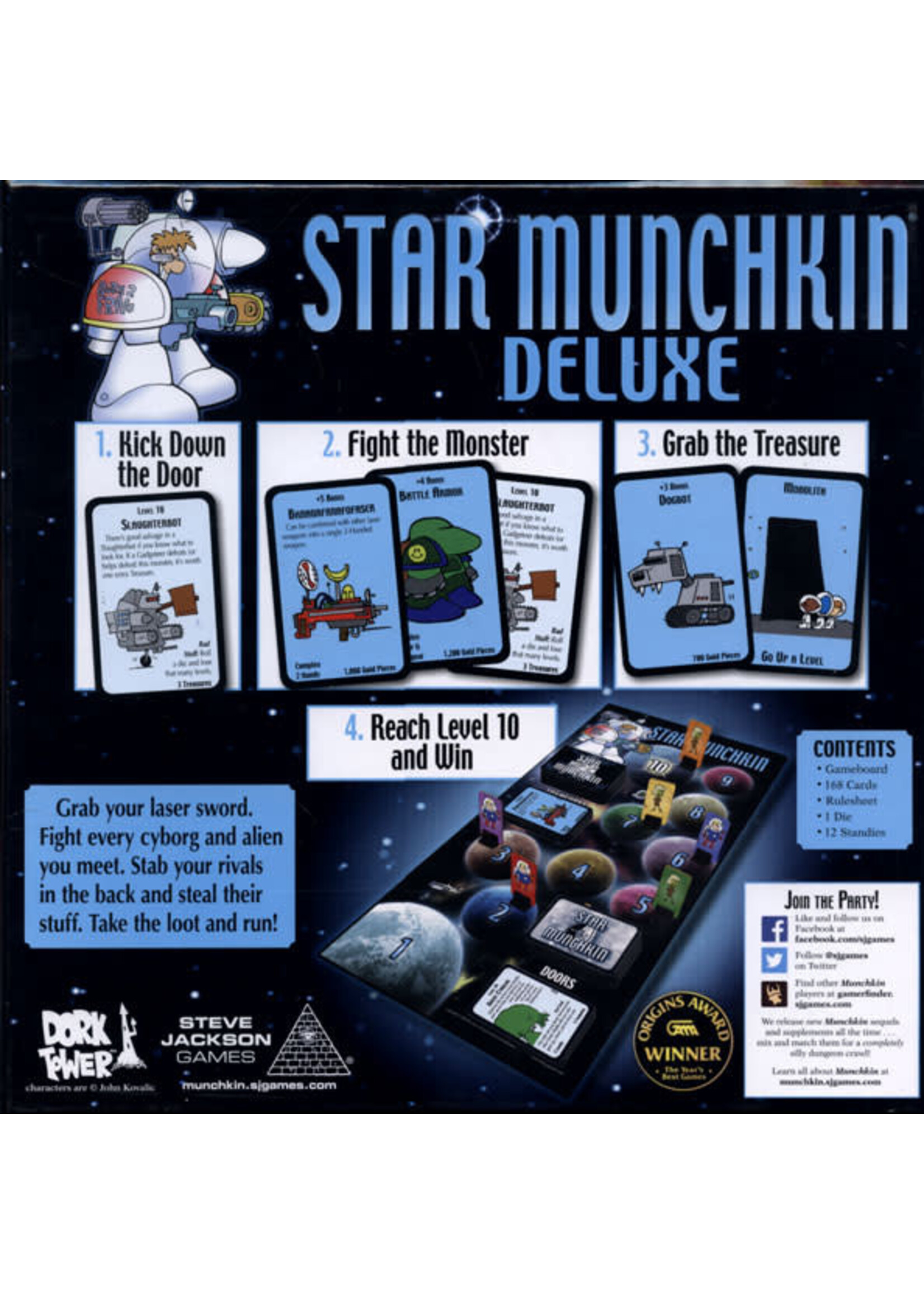 Steve Jackson Games MUNCHKIN  -  STAR MUNCHKIN  -  STAR MUNCHKIN : DELUXE