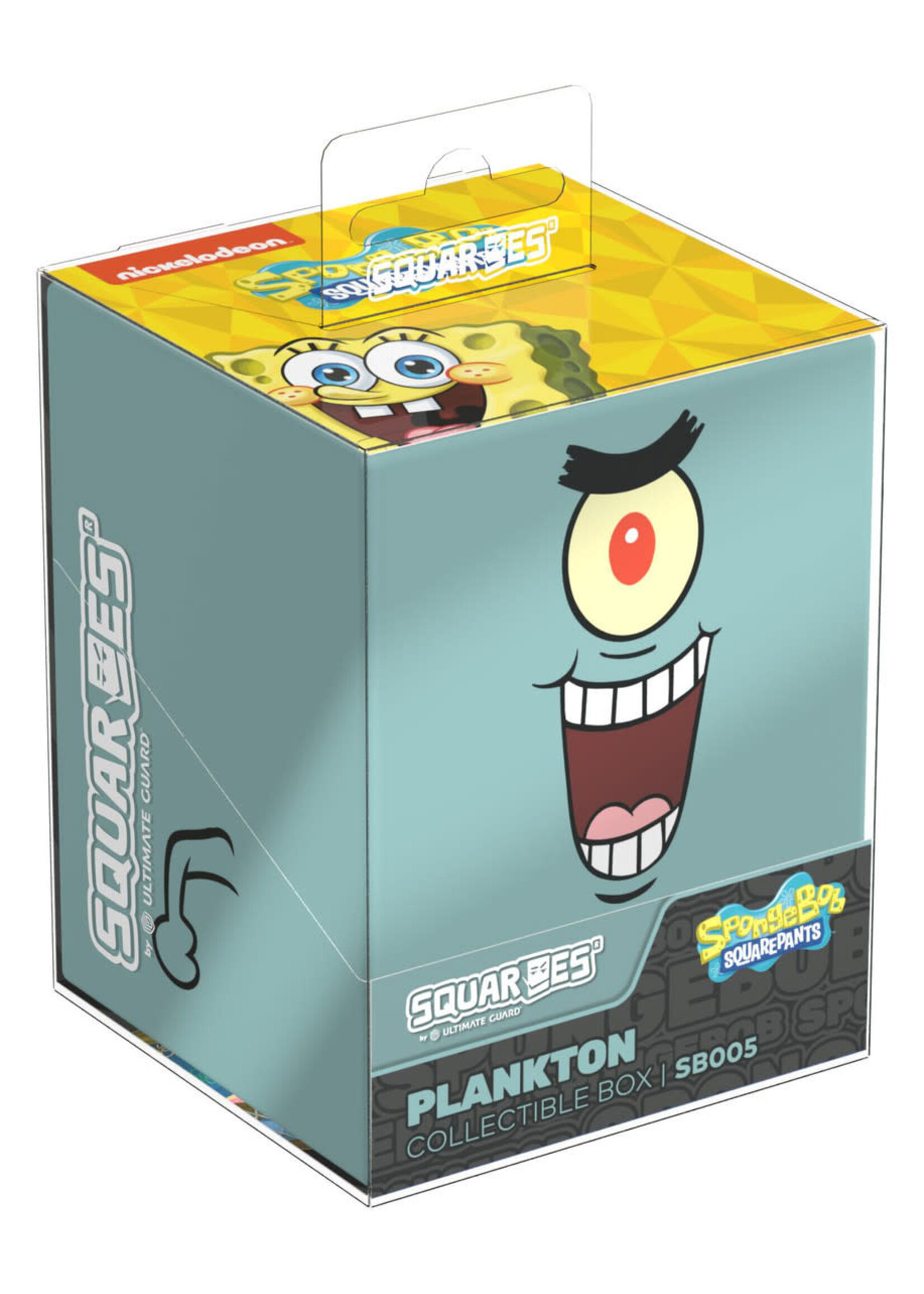 Ultimate Guard Ultimate Guard Squaroes Deck Box - 100 - Spongebob Squarepants - Plankton