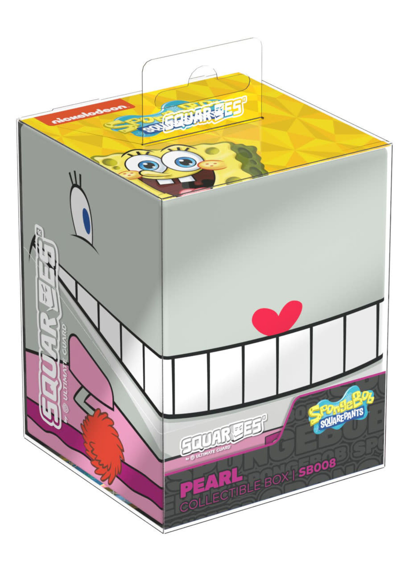 Ultimate Guard Ultimate Guard Squaroes Deck Box - 100 - Spongebob Squarepants - Pearl