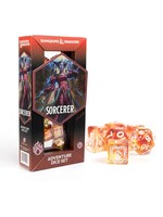 Sirius Dice DUNGEONS & DRAGONS  -  ADVENTURE DICE SET - SORCERER (ORANGE)