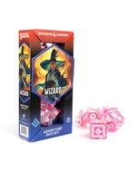 Sirius Dice DUNGEONS & DRAGONS  -  ADVENTURE DICE SET - WIZARD (PINK)