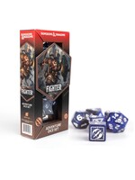 Sirius Dice DUNGEONS & DRAGONS  -  ADVENTURE DICE SET - FIGHTER (BLUE)