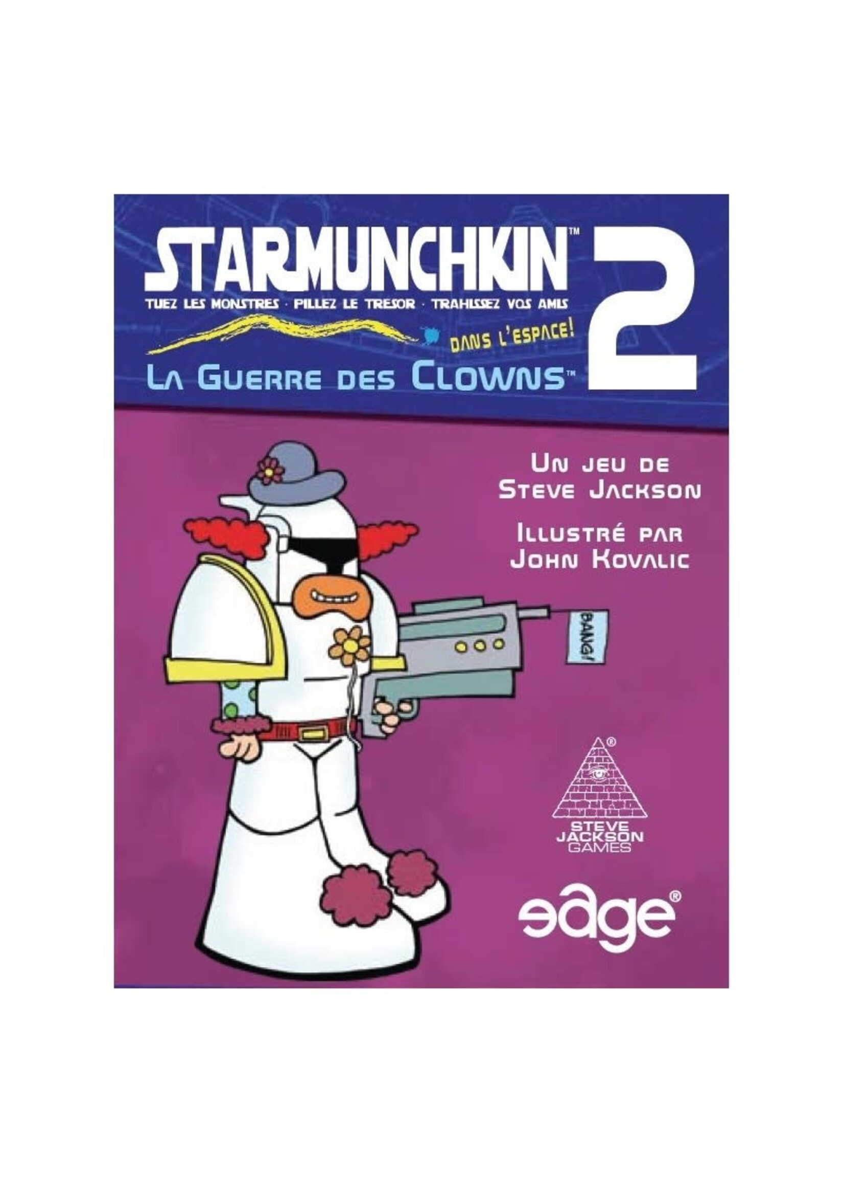 Steve Jackson Games Starmunchkin 2 - La Guerre des Clowns