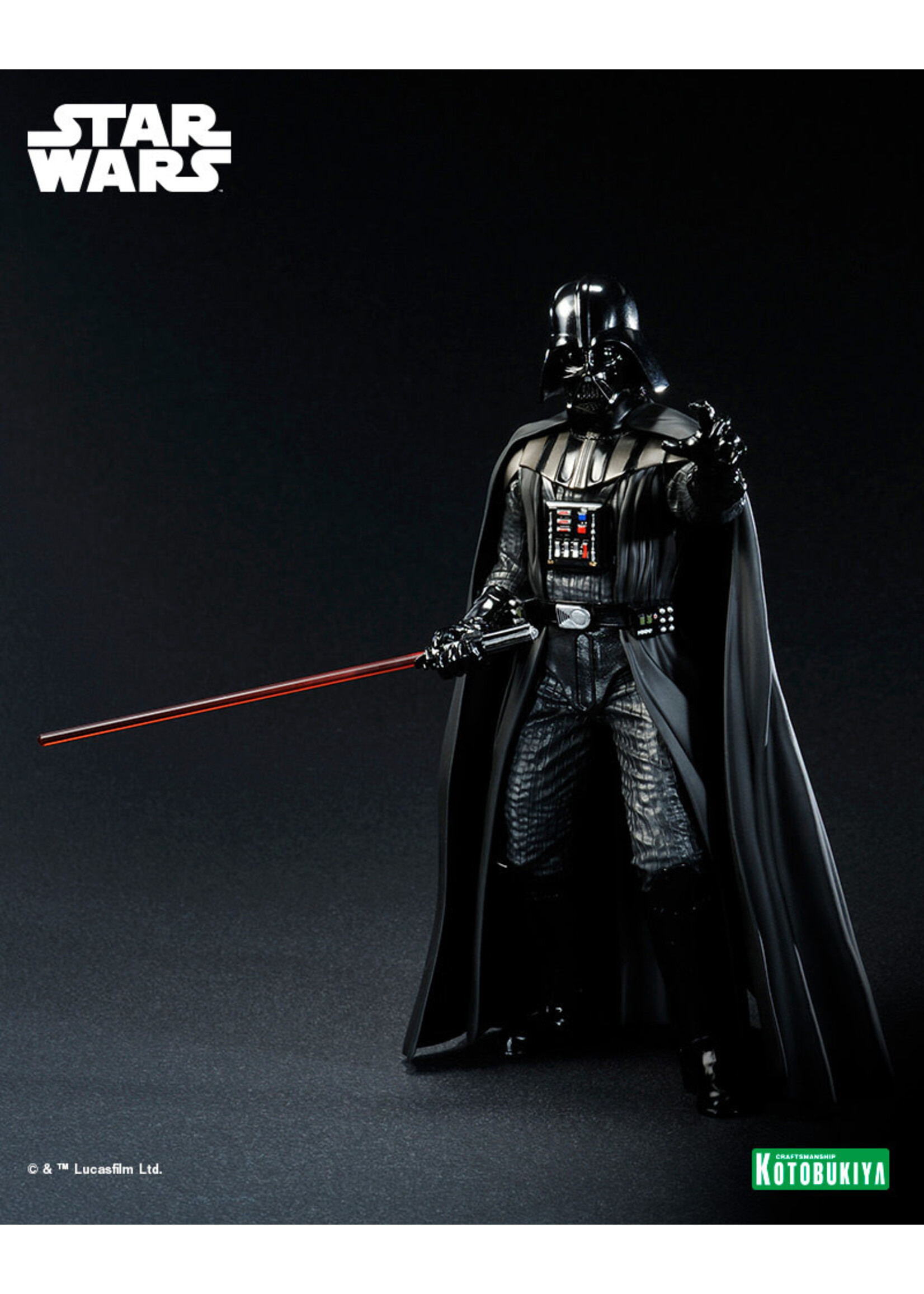 Kotobukiya STAR WARS  -  ARTFX+  -  DARTH VADER FIGURE - RETURN OF ANAKIN SKYWALKER - 1/10