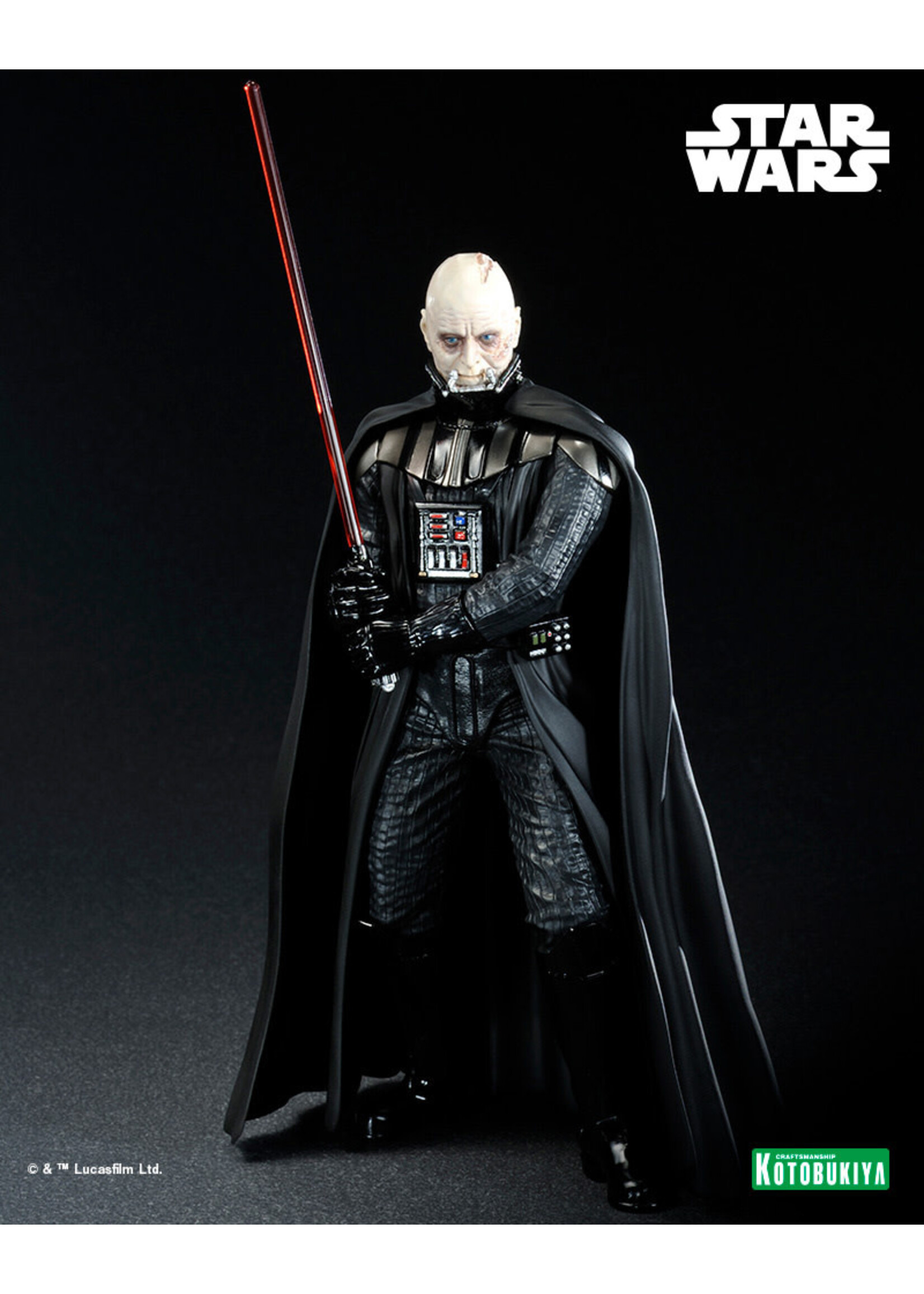 Kotobukiya STAR WARS  -  ARTFX+  -  DARTH VADER FIGURE - RETURN OF ANAKIN SKYWALKER - 1/10