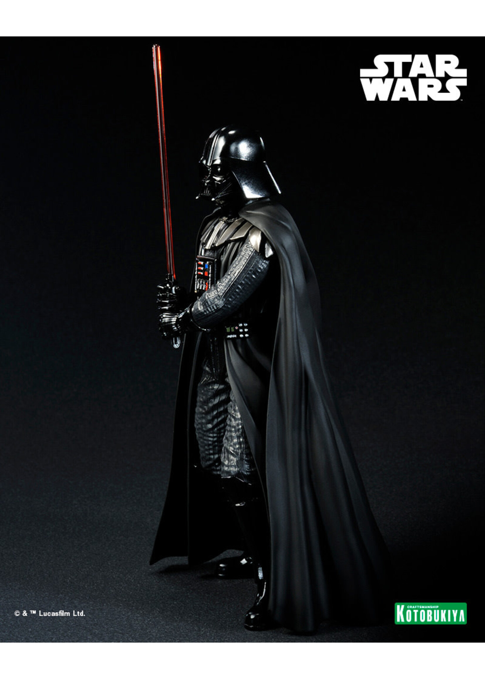 Kotobukiya STAR WARS  -  ARTFX+  -  DARTH VADER FIGURE - RETURN OF ANAKIN SKYWALKER - 1/10