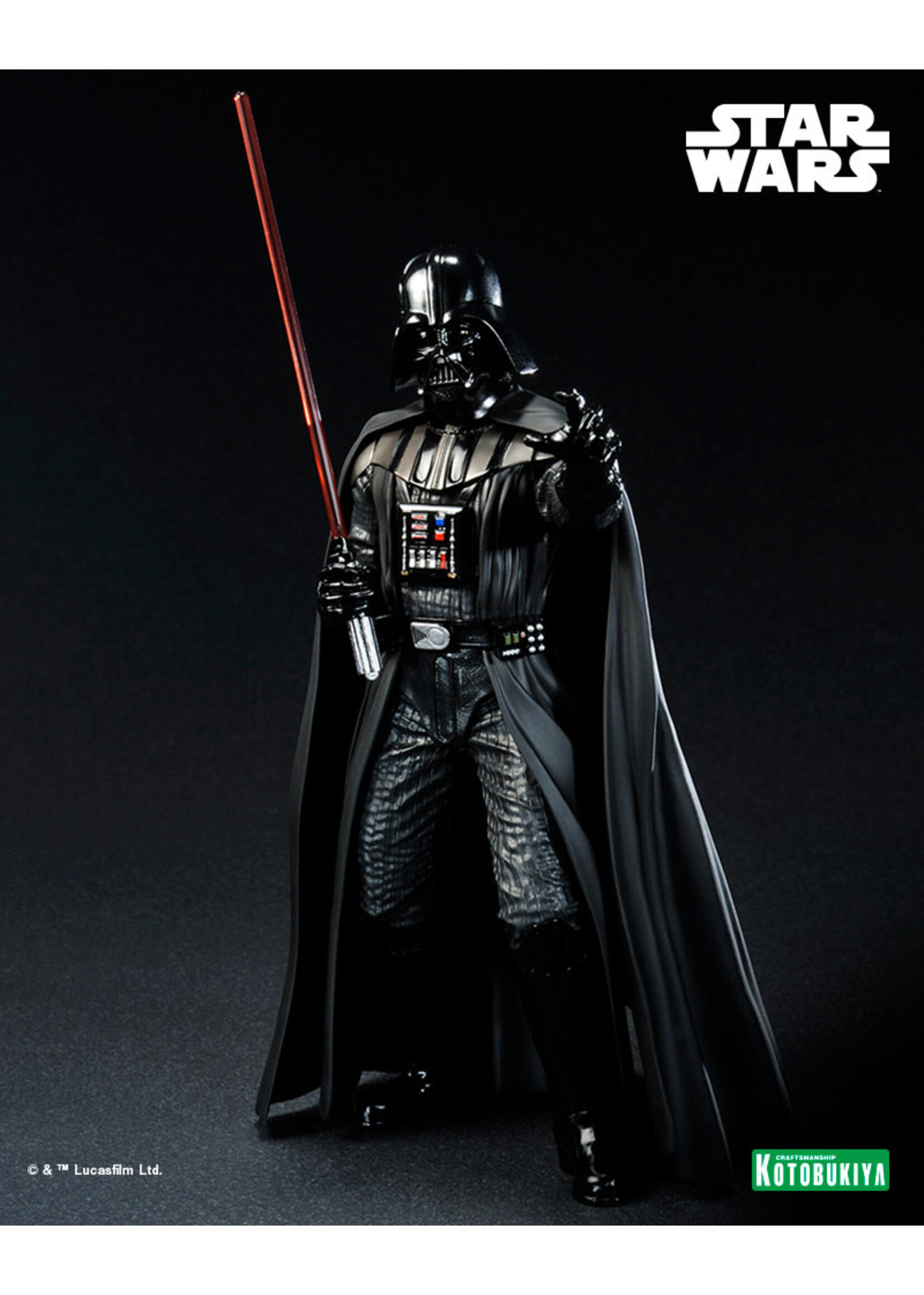 Kotobukiya STAR WARS  -  ARTFX+  -  DARTH VADER FIGURE - RETURN OF ANAKIN SKYWALKER - 1/10