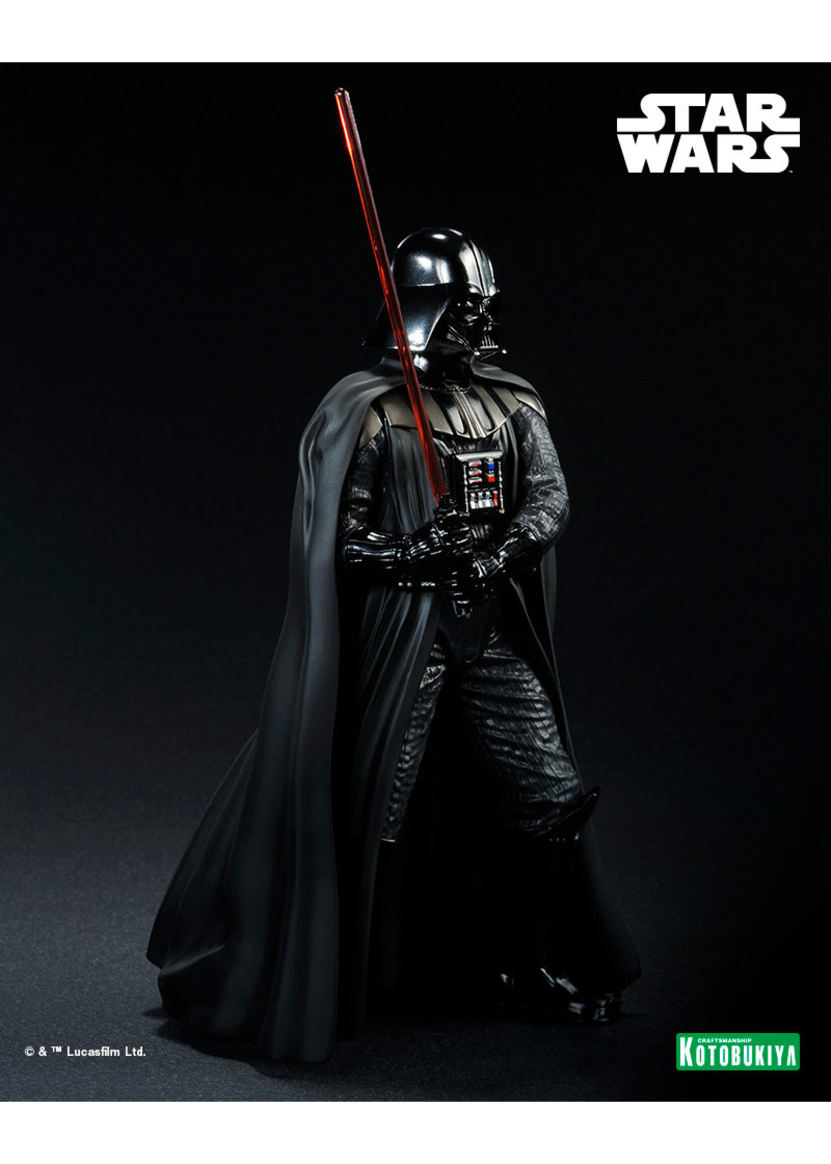 Kotobukiya STAR WARS  -  ARTFX+  -  DARTH VADER FIGURE - RETURN OF ANAKIN SKYWALKER - 1/10