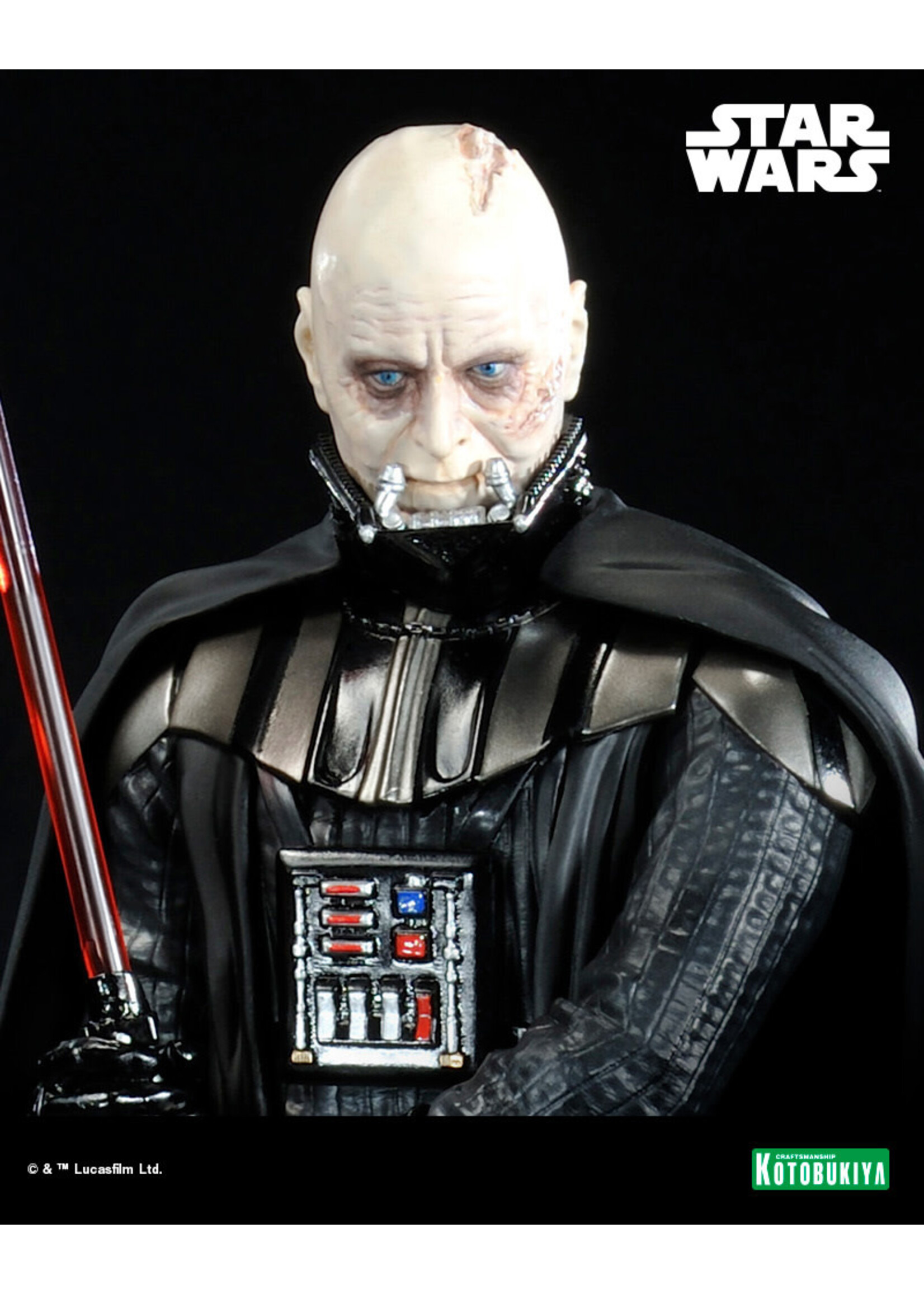 Kotobukiya STAR WARS  -  ARTFX+  -  DARTH VADER FIGURE - RETURN OF ANAKIN SKYWALKER - 1/10