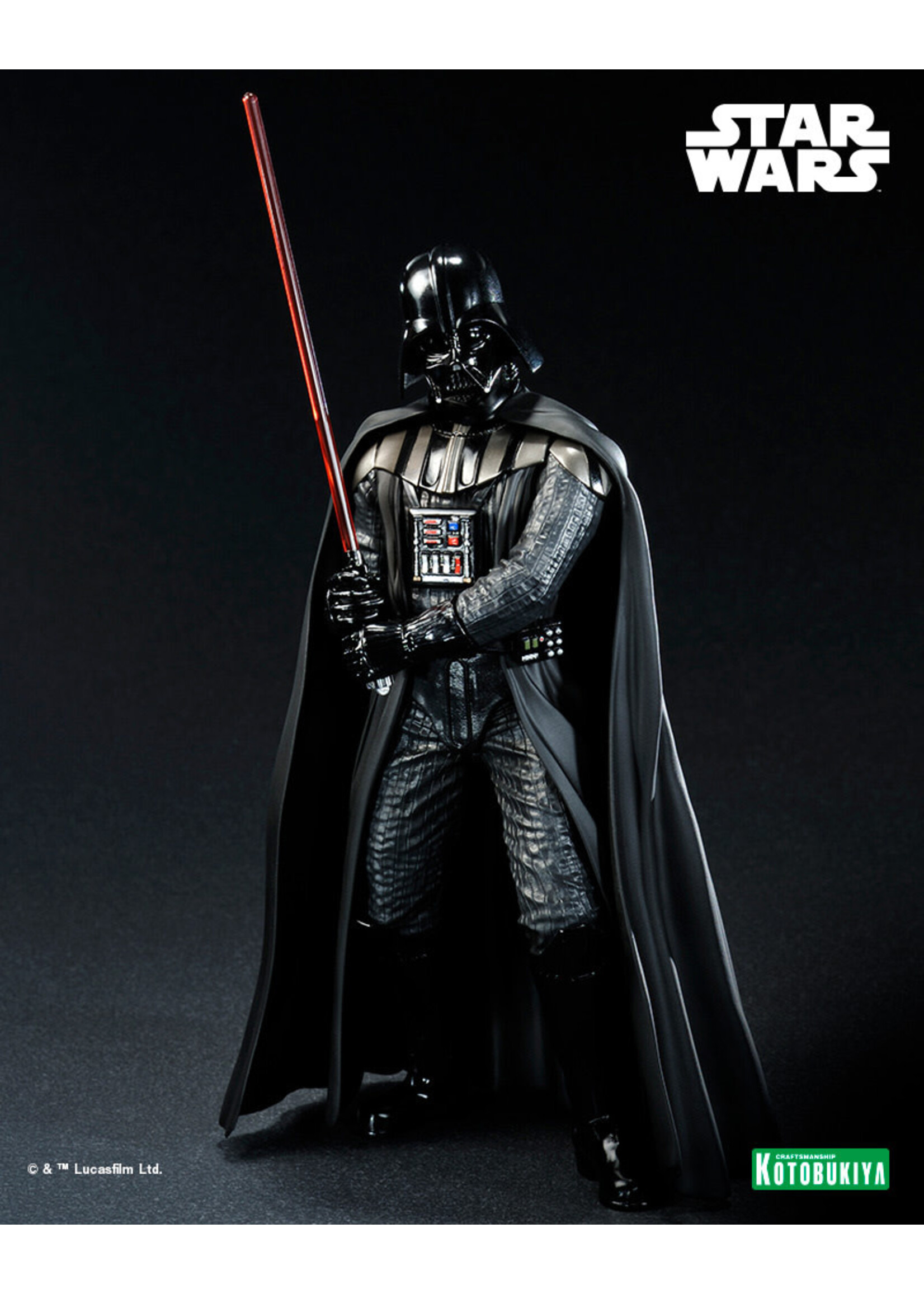 Kotobukiya STAR WARS  -  ARTFX+  -  DARTH VADER FIGURE - RETURN OF ANAKIN SKYWALKER - 1/10