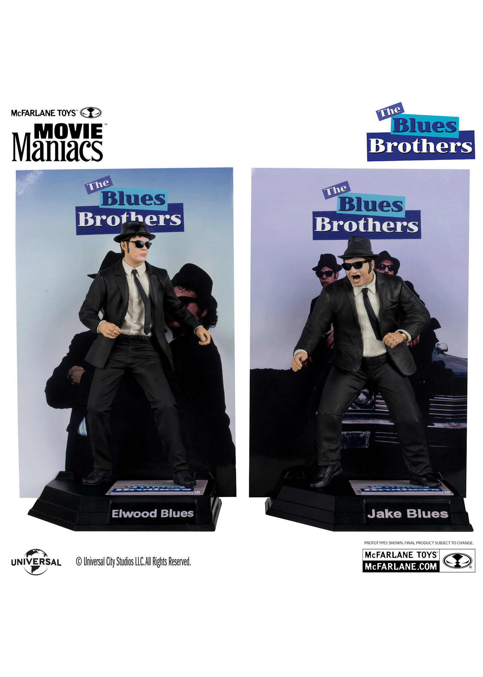 McFarlane toys The Blues Brothers - McFarlane Gold Label 2pck