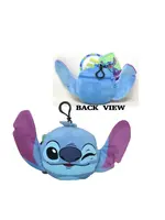 Disney Stitch 6" plush head zipper