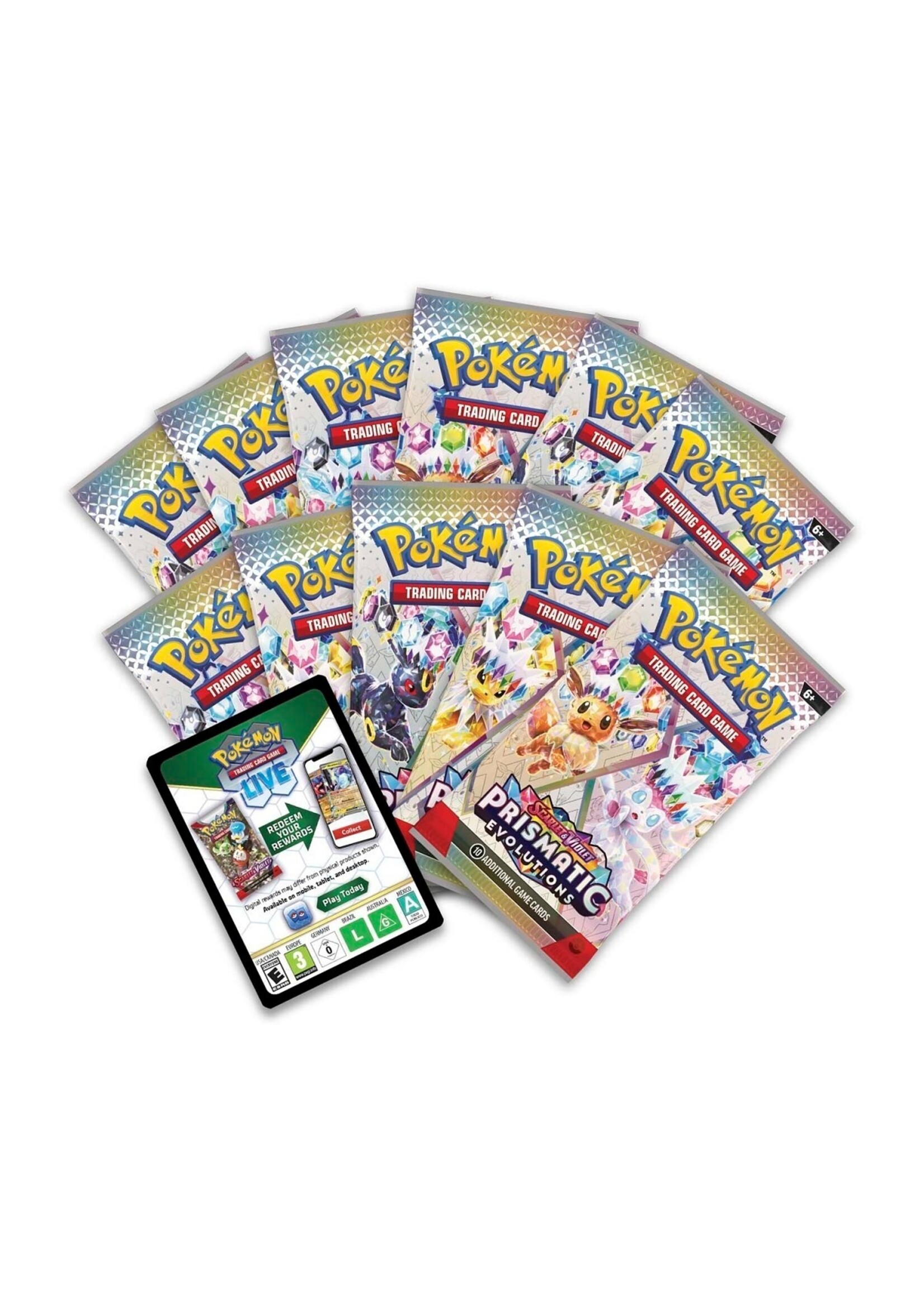 The Pokémon Company International Prismatic Evolutions Elite Trainer Box