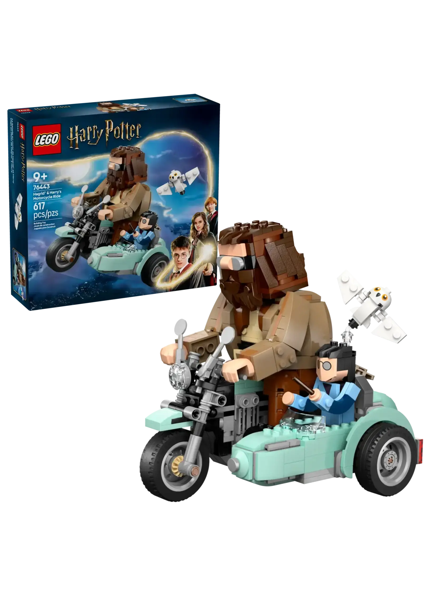 LEGO Balade en moto de Hagrid et harry