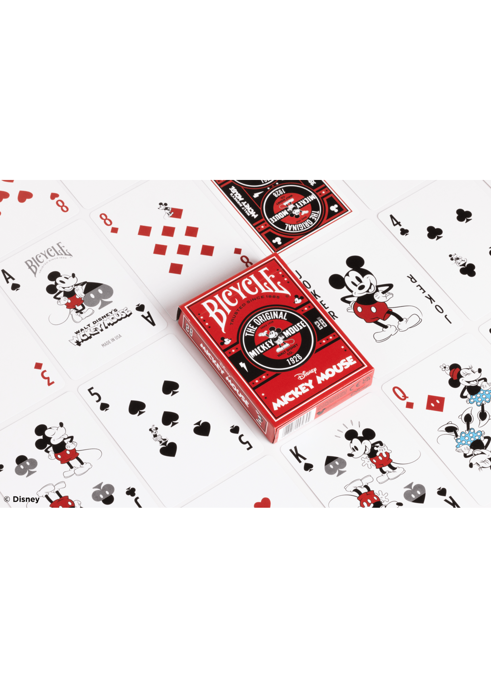 Bicycle Bicycle - Disney Classic Mickey Mouse inspired Playing Cards