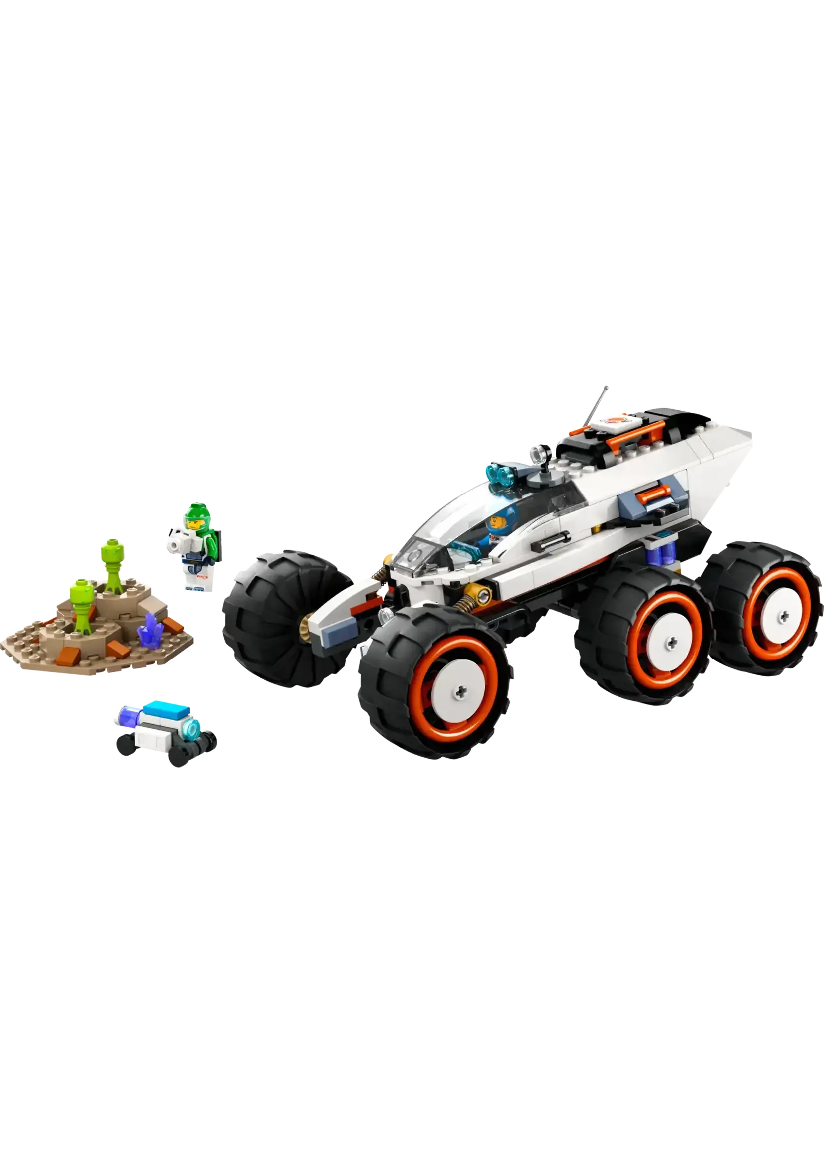 LEGO Space Explorer Rover and Alien Life