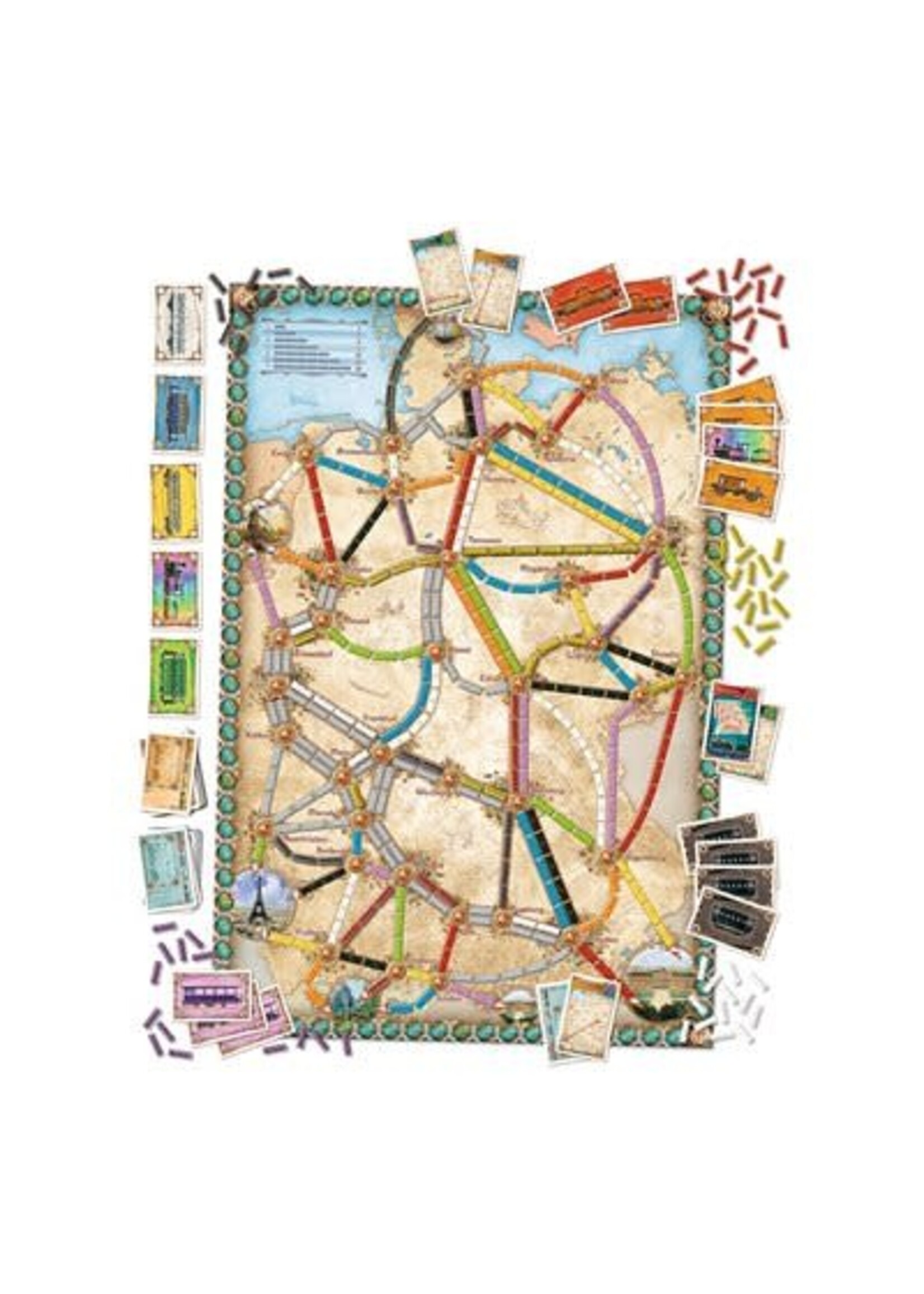 Days Of Wonder Les Aventuriers du Rail - Allemagne
